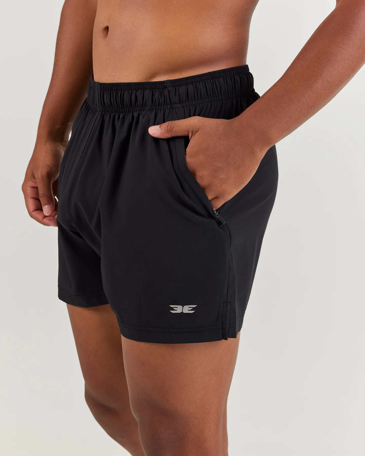 4" Elite Aero Shorts - Black - Image 4