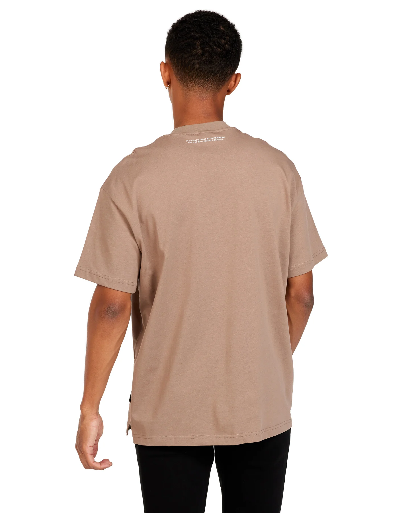 Academy Tee - Taupe - Image 3