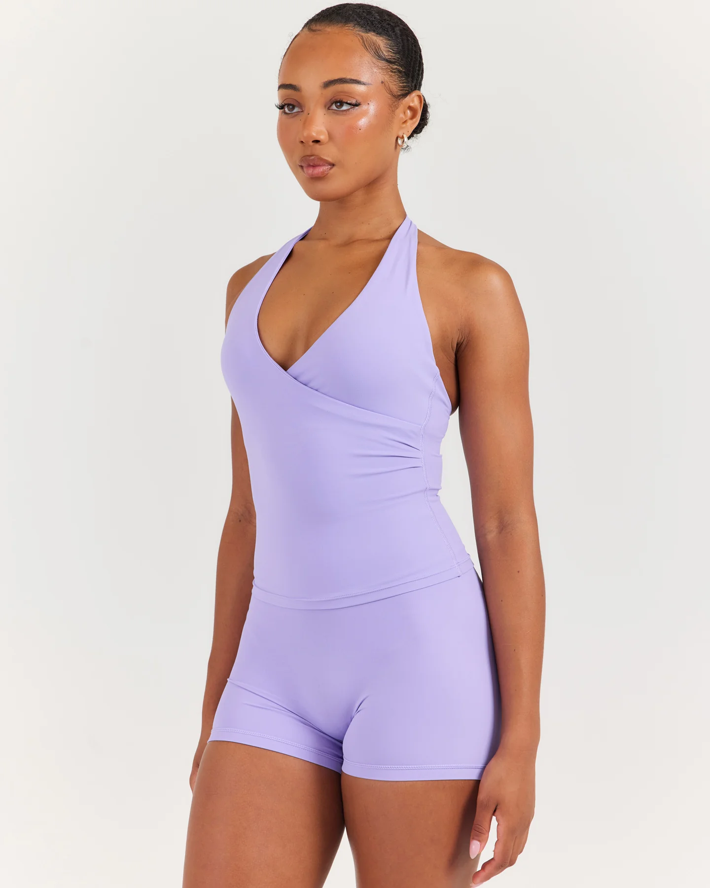 Airey Halter Tank - Bright Lilac - Image 3