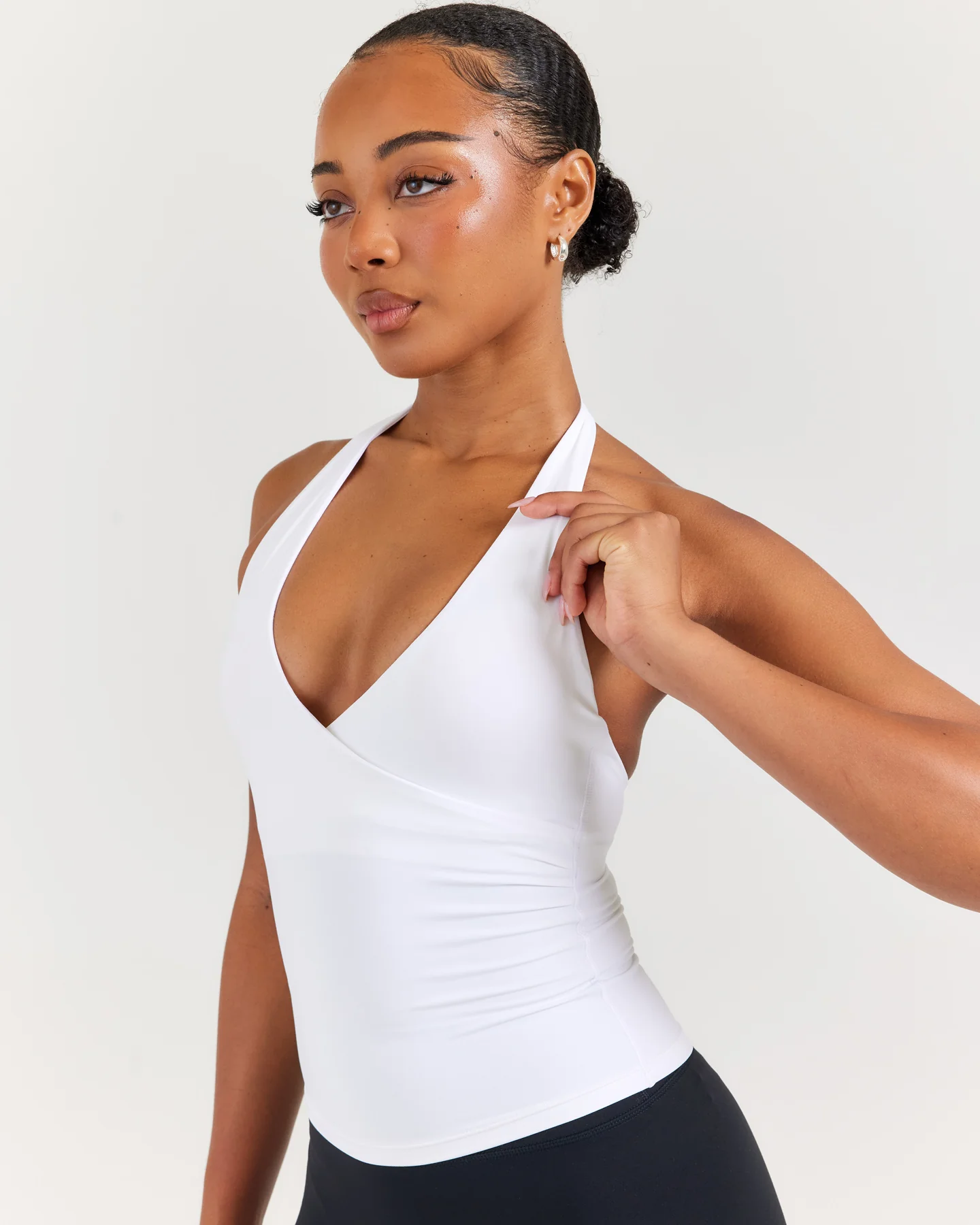Airey Halter Tank - White - Image 4
