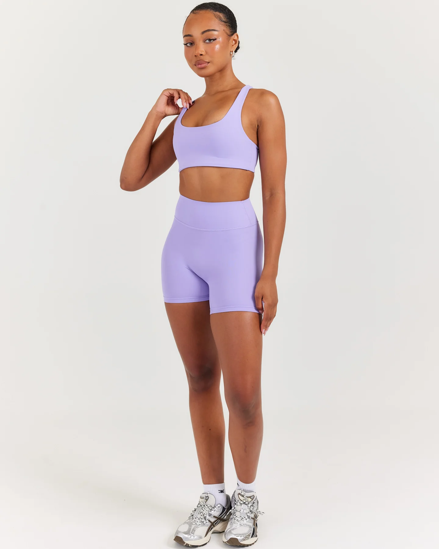 Airey Shorts - Bright Lilac - Image 5