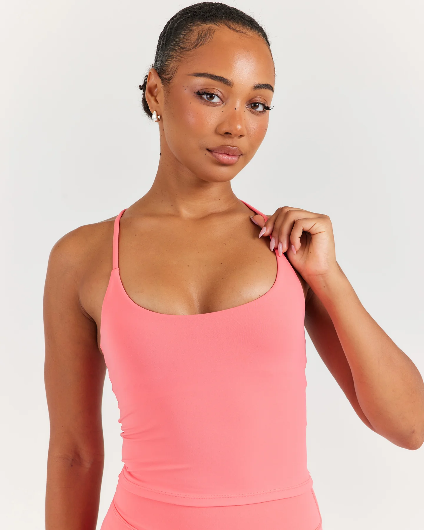 Airey Tank - Pink Papaya - Image 4