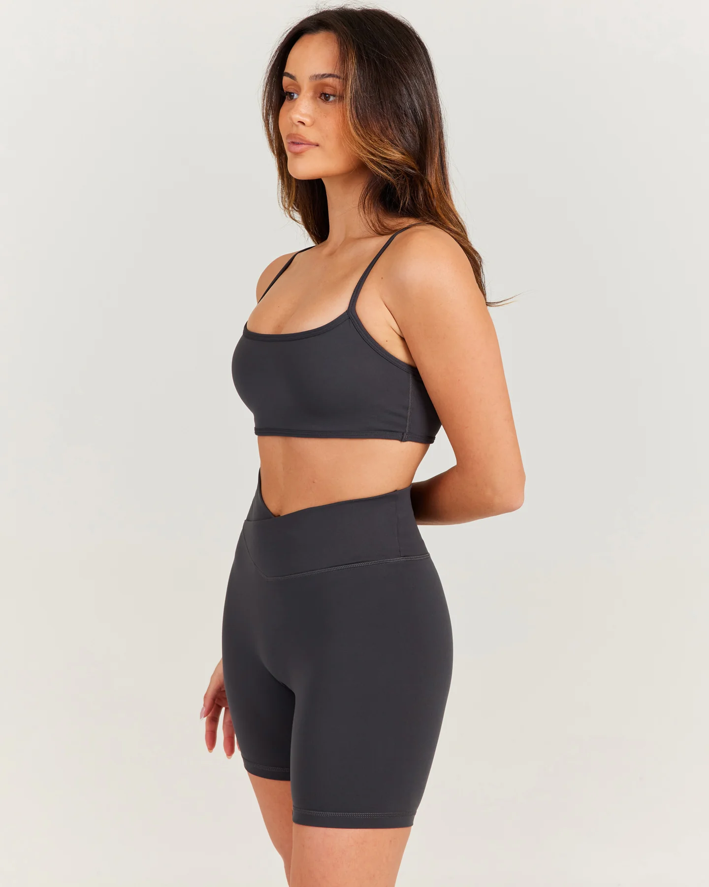 Aura Core Bra - Charcoal - Image 3