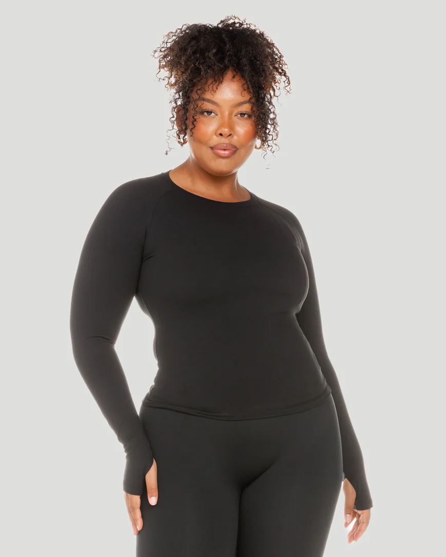 Aura Long Sleeve - Black - Image 3