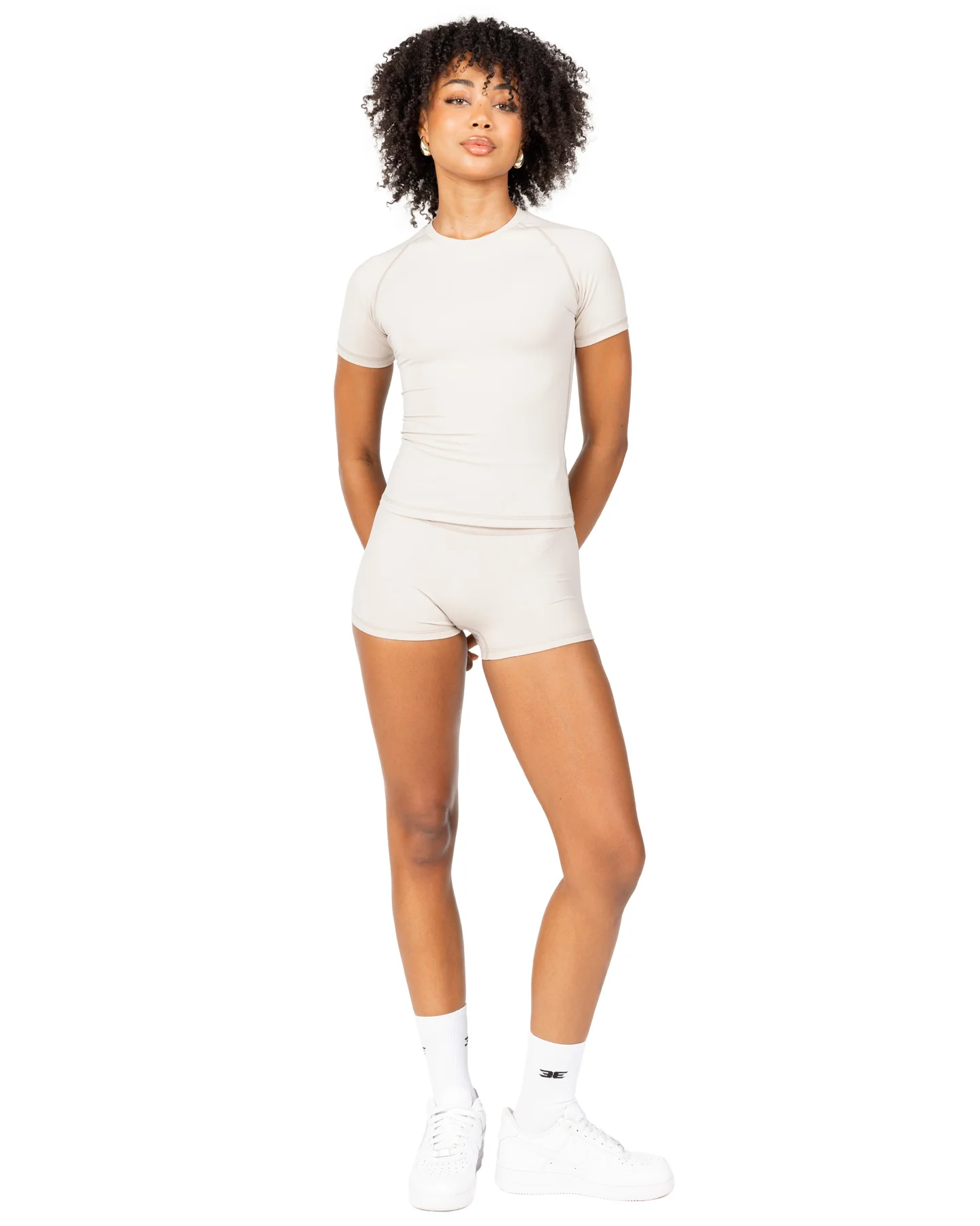 Aura Tee - Oat Latte - Image 3