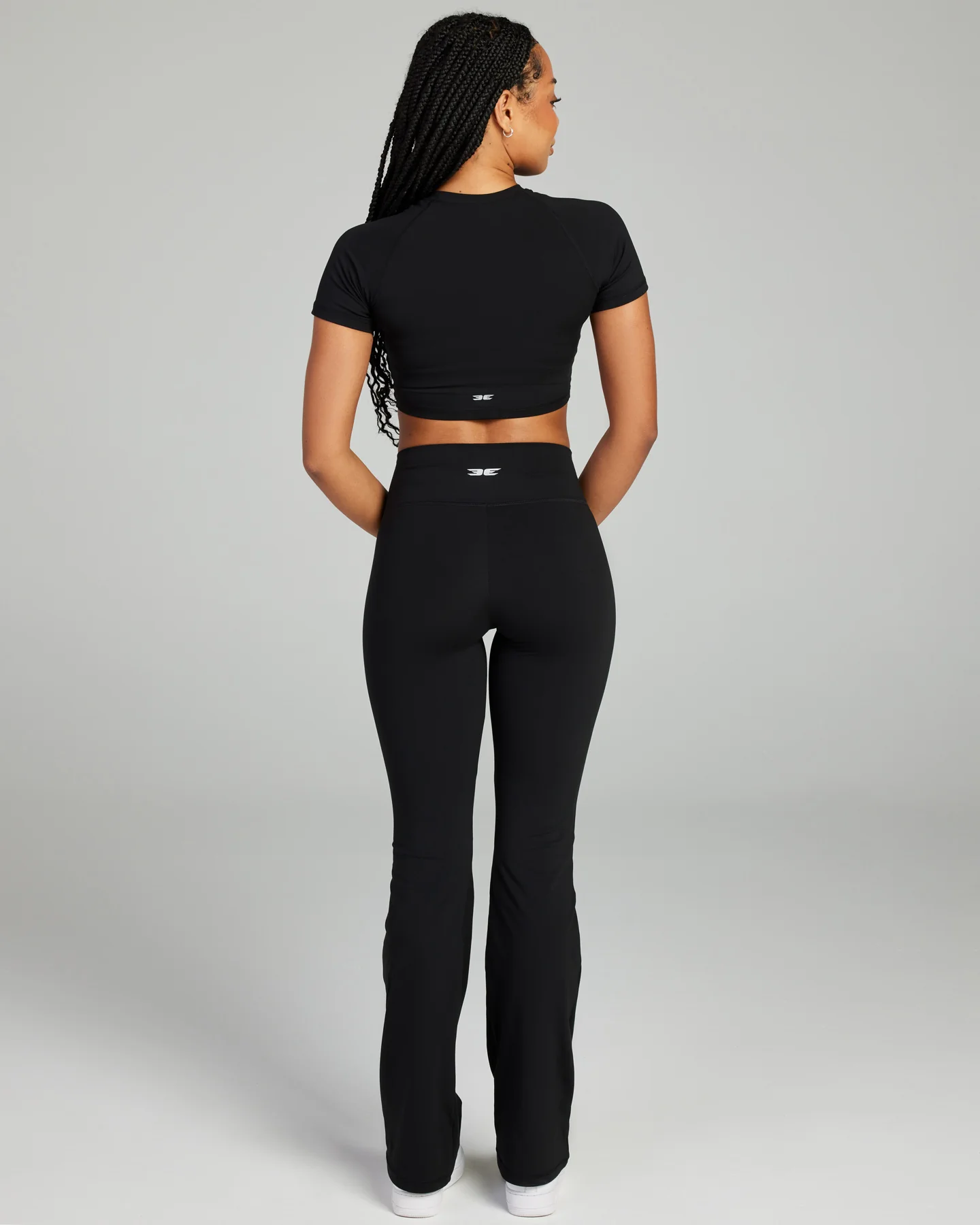 AuraFlare Leggings - Black - Image 7