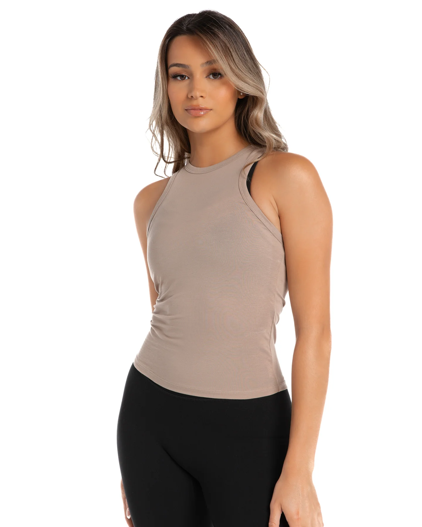 Charm Singlet - Taupe - Image 3