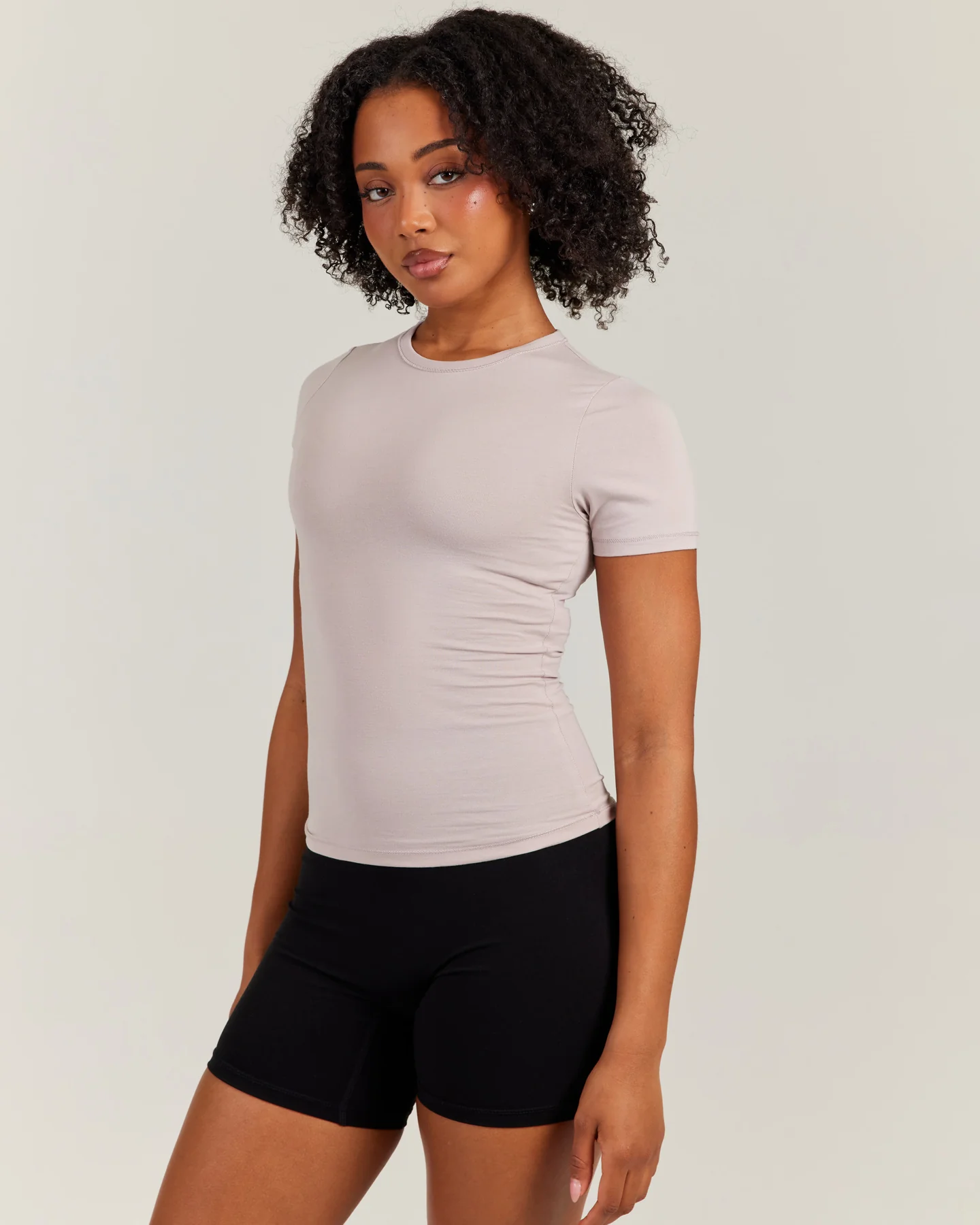 Charm Tee - Taupe - Image 3