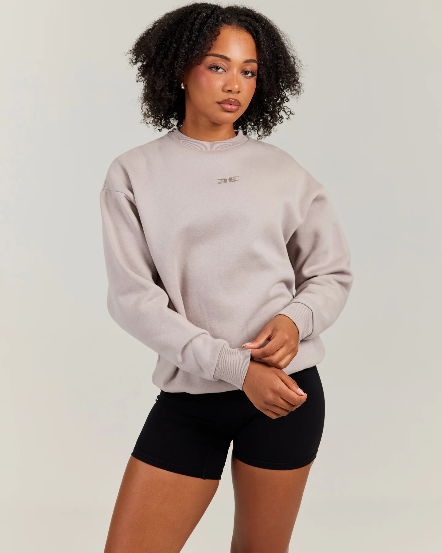 Classic Crewneck - Taupe - Image 4