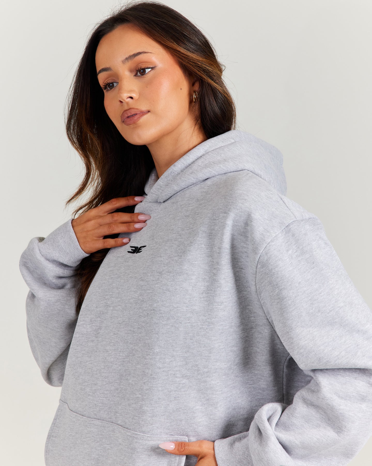 Classic Hoodie - Grey - Image 8