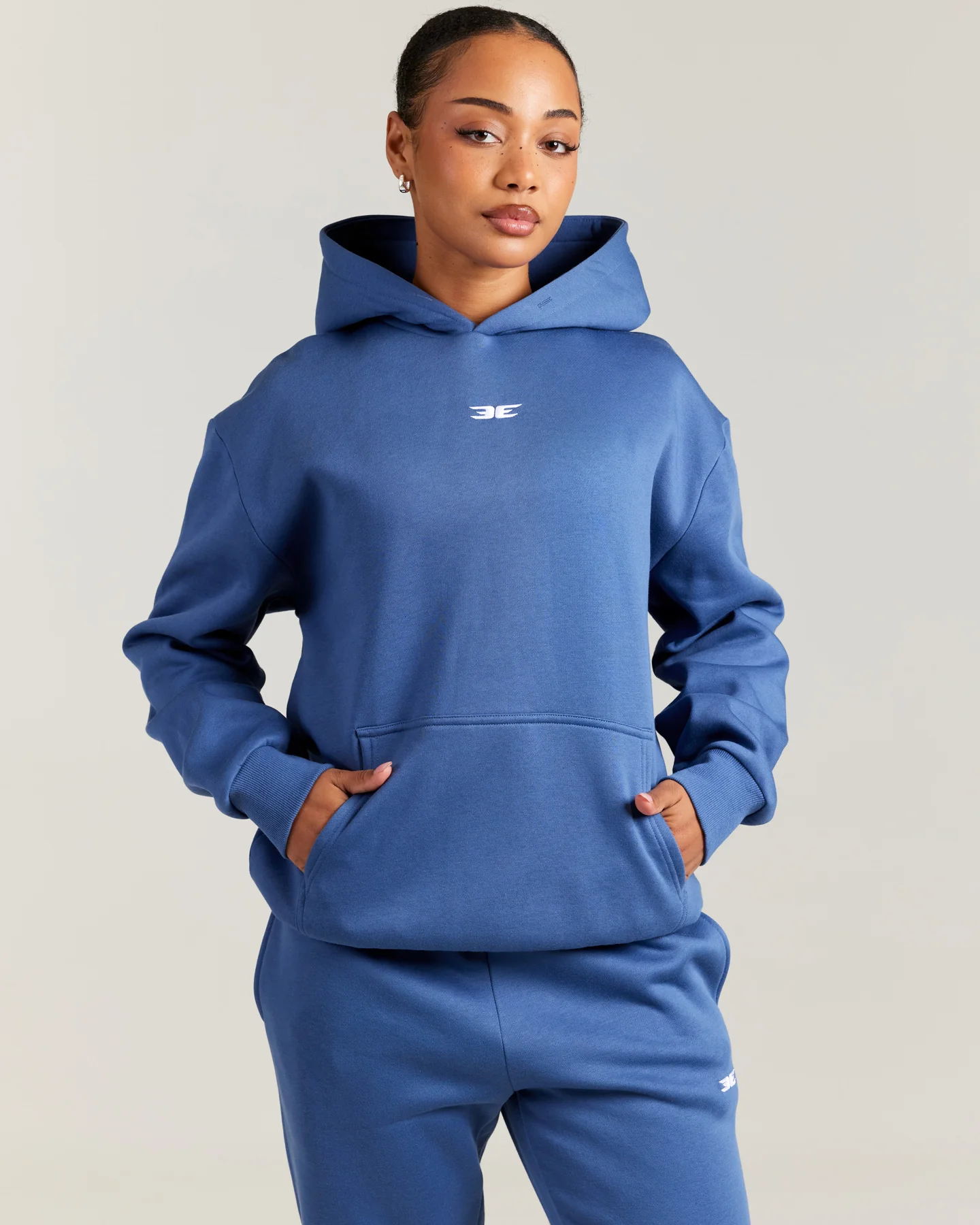 Classic Hoodie - Mid Blue - Image 3