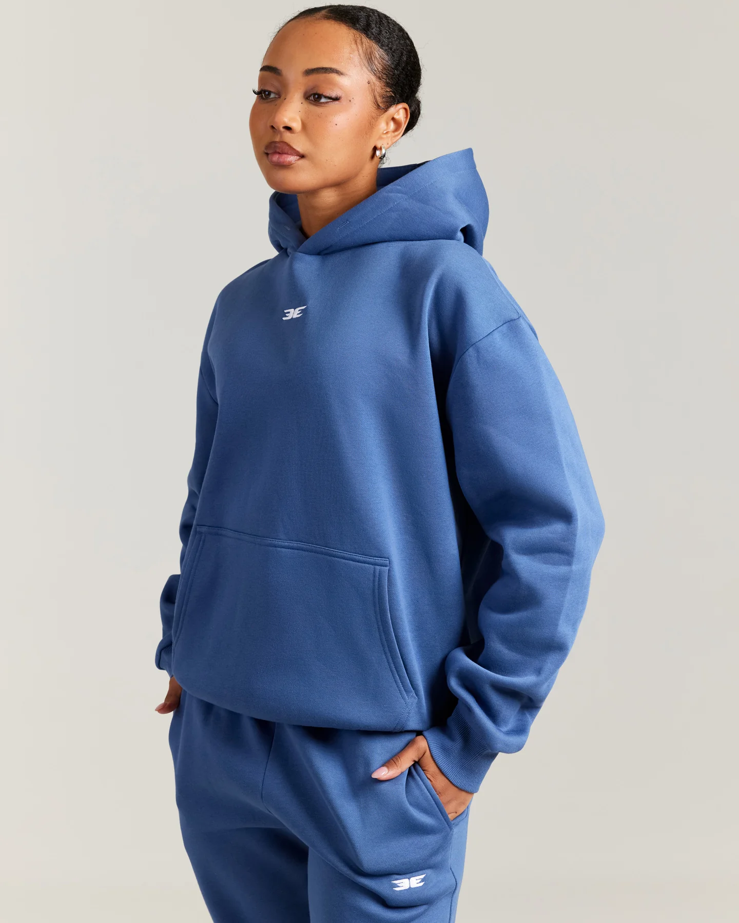 Classic Hoodie - Mid Blue - Image 8