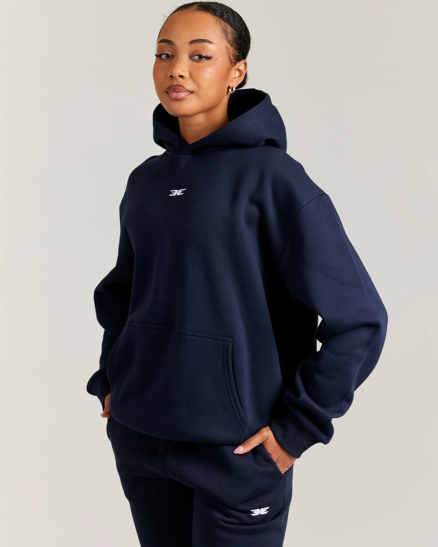 Classic Hoodie - Navy - Image 5