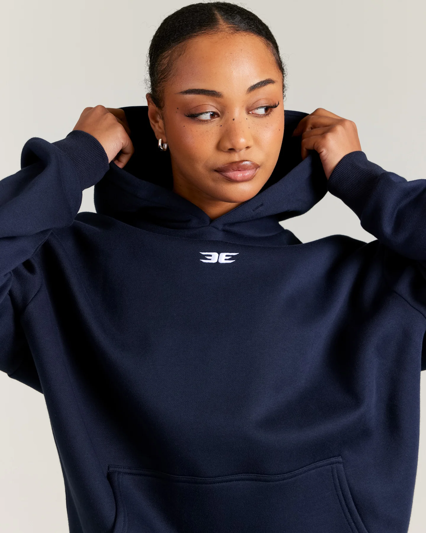 Classic Hoodie - Navy - Image 7
