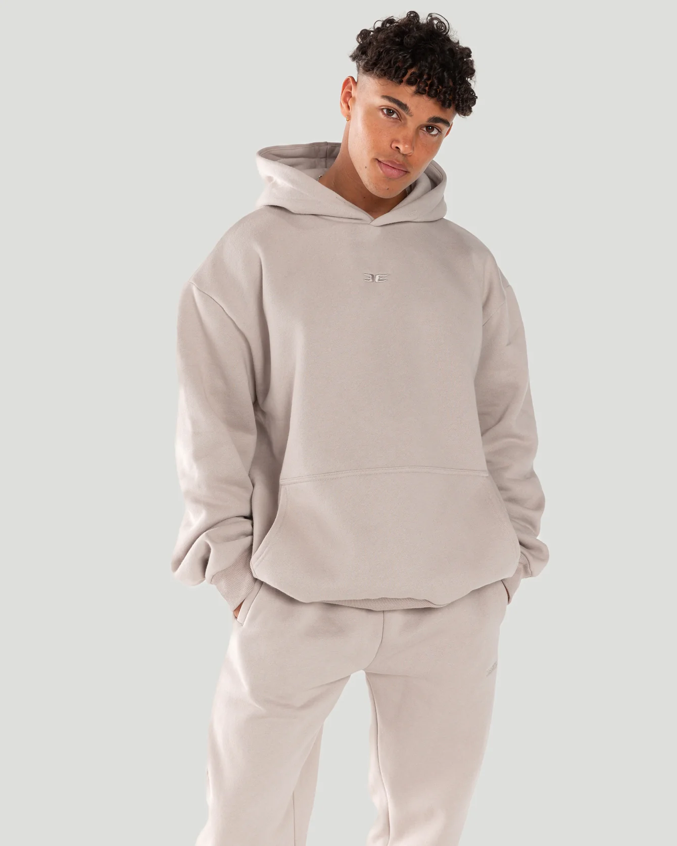 Classic Hoodie - Taupe - Image 8