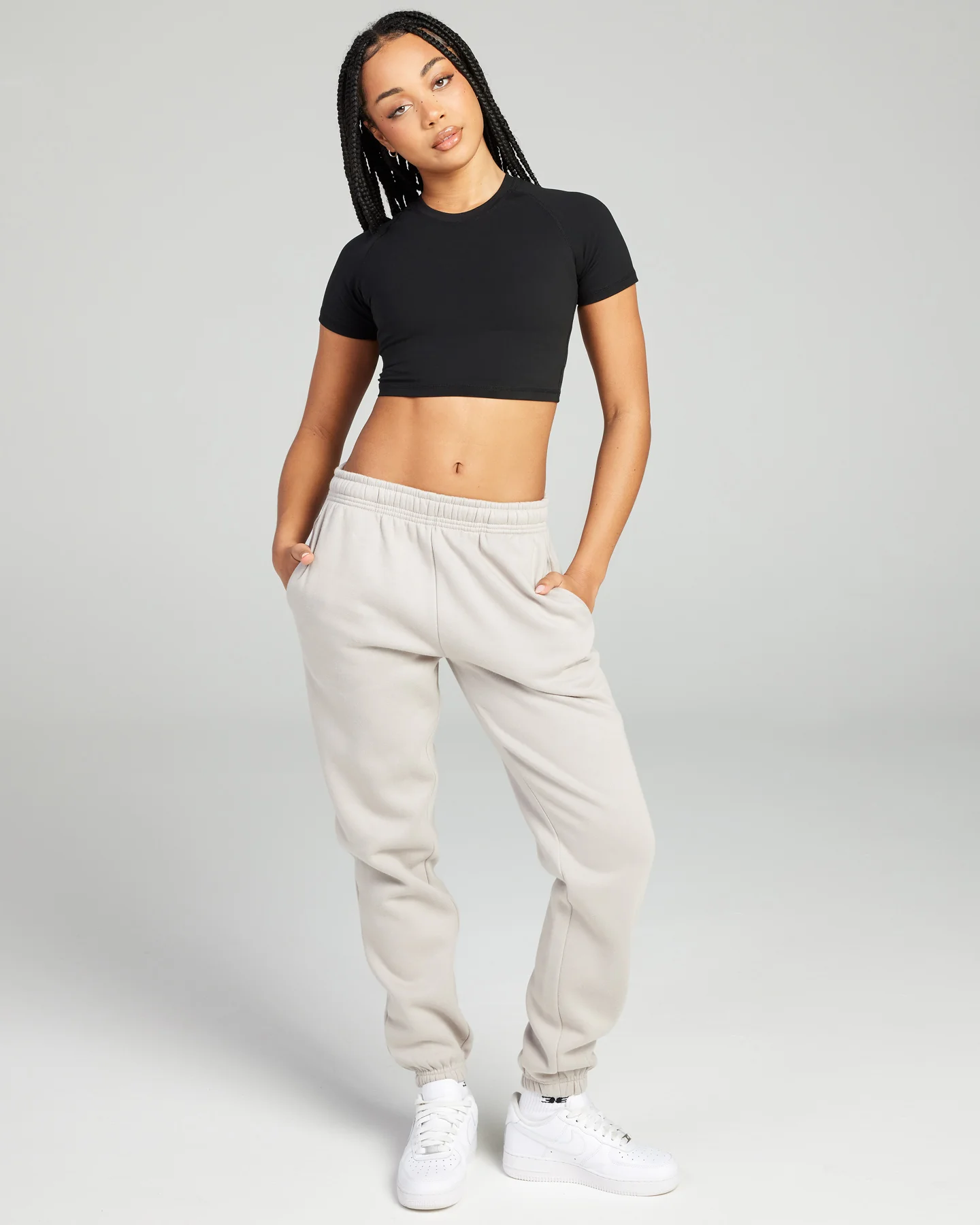 Classic Trackpants - Taupe - Image 3
