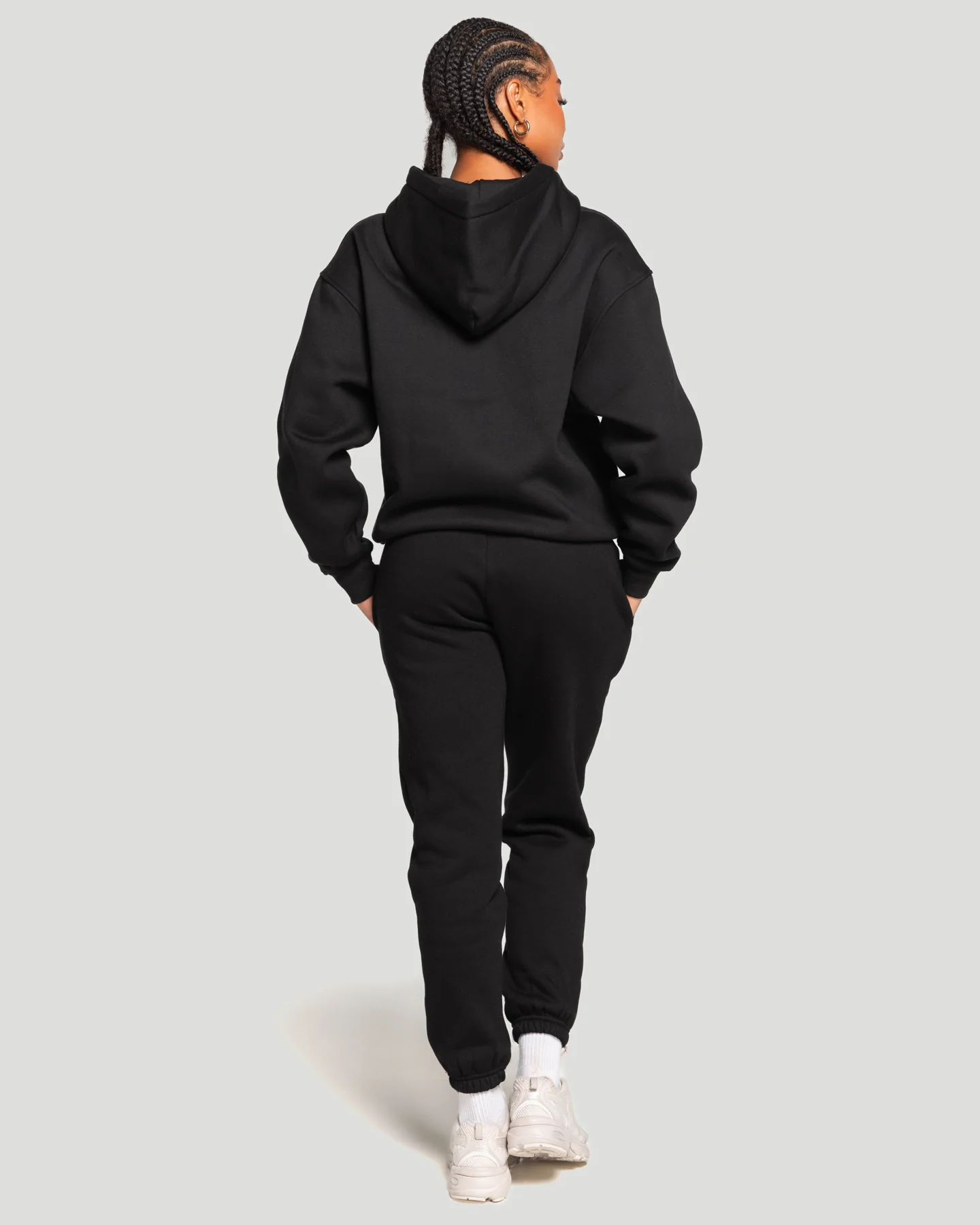 Classic Zip Through - Black - Image 8