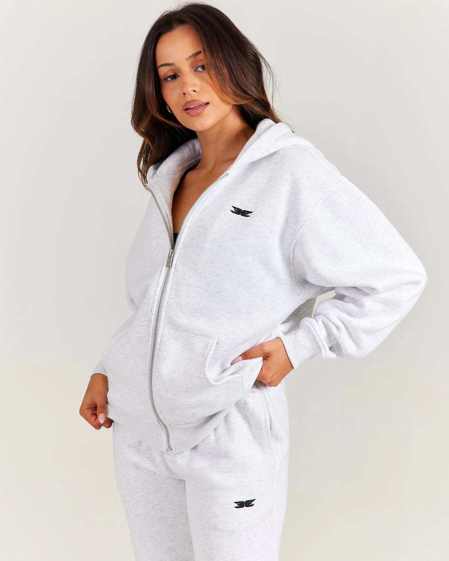 Classic Zip Through - Polar Grey - Image 4