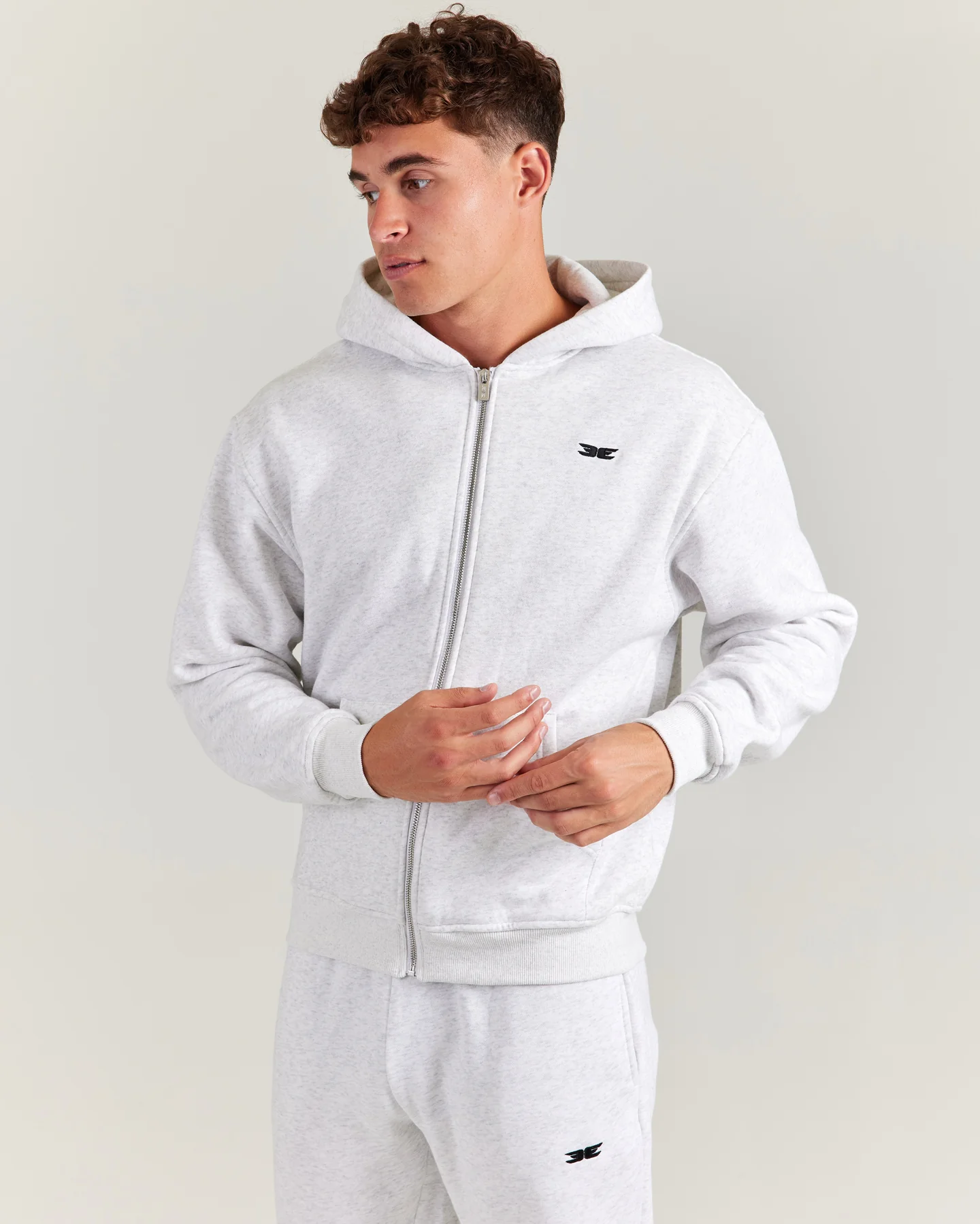 Classic Zip Through - Polar Grey - Image 5