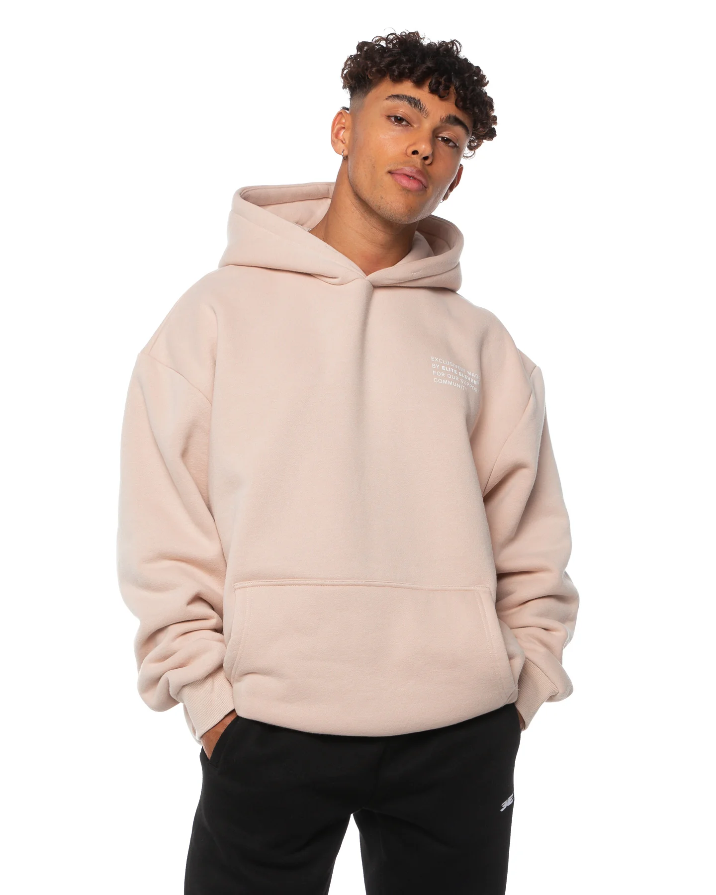 Community Hoodie - Beige - Image 7