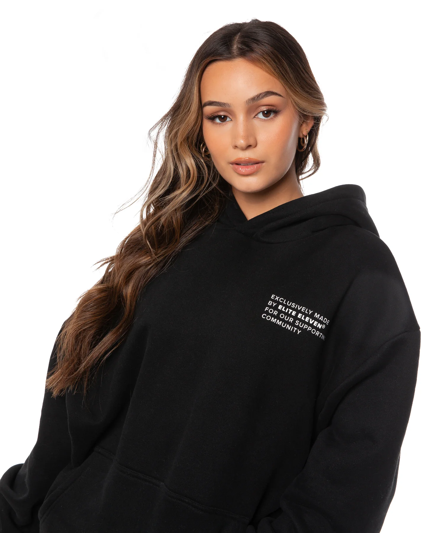 Community Hoodie - Black - Image 4