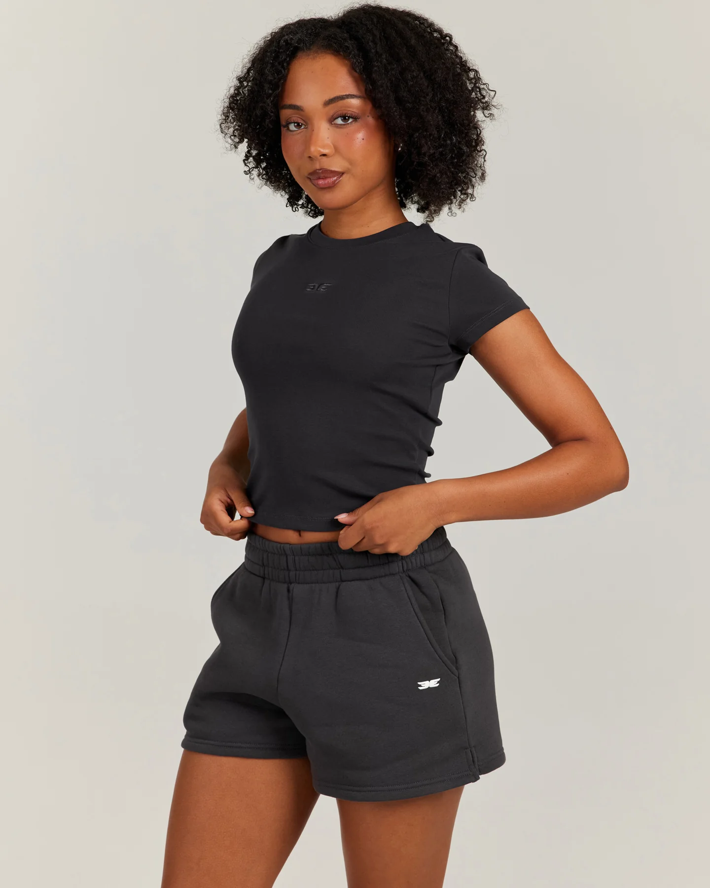 EE Baby Tee - Charcoal - Image 3