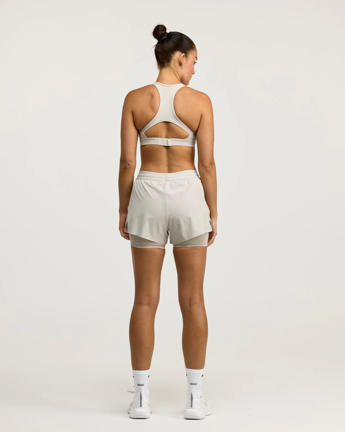 EE Ultra 2 in 1 Shorts - Stone Grey - Image 6