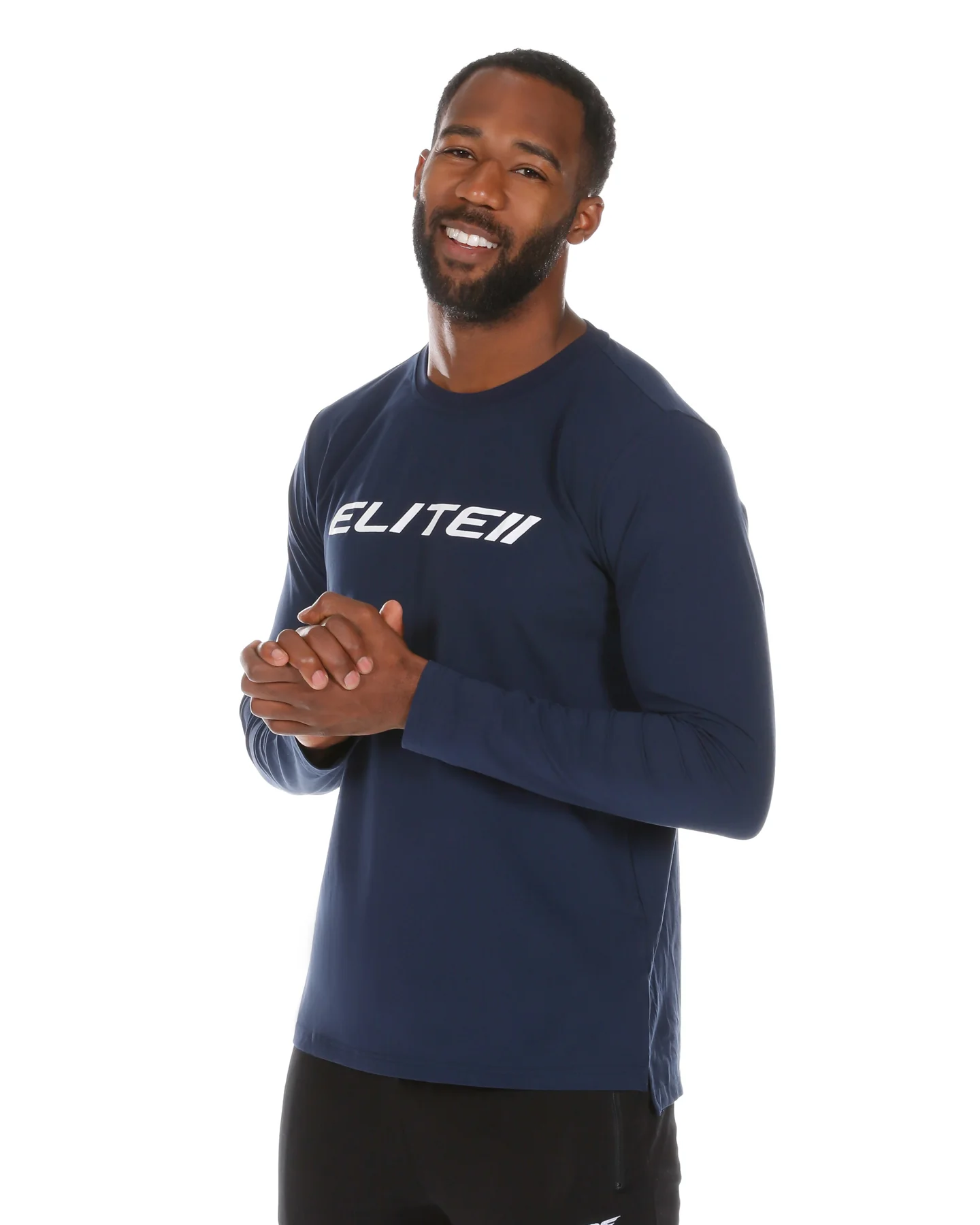 Elite 11 Long Sleeve Tee - Navy - Image 3