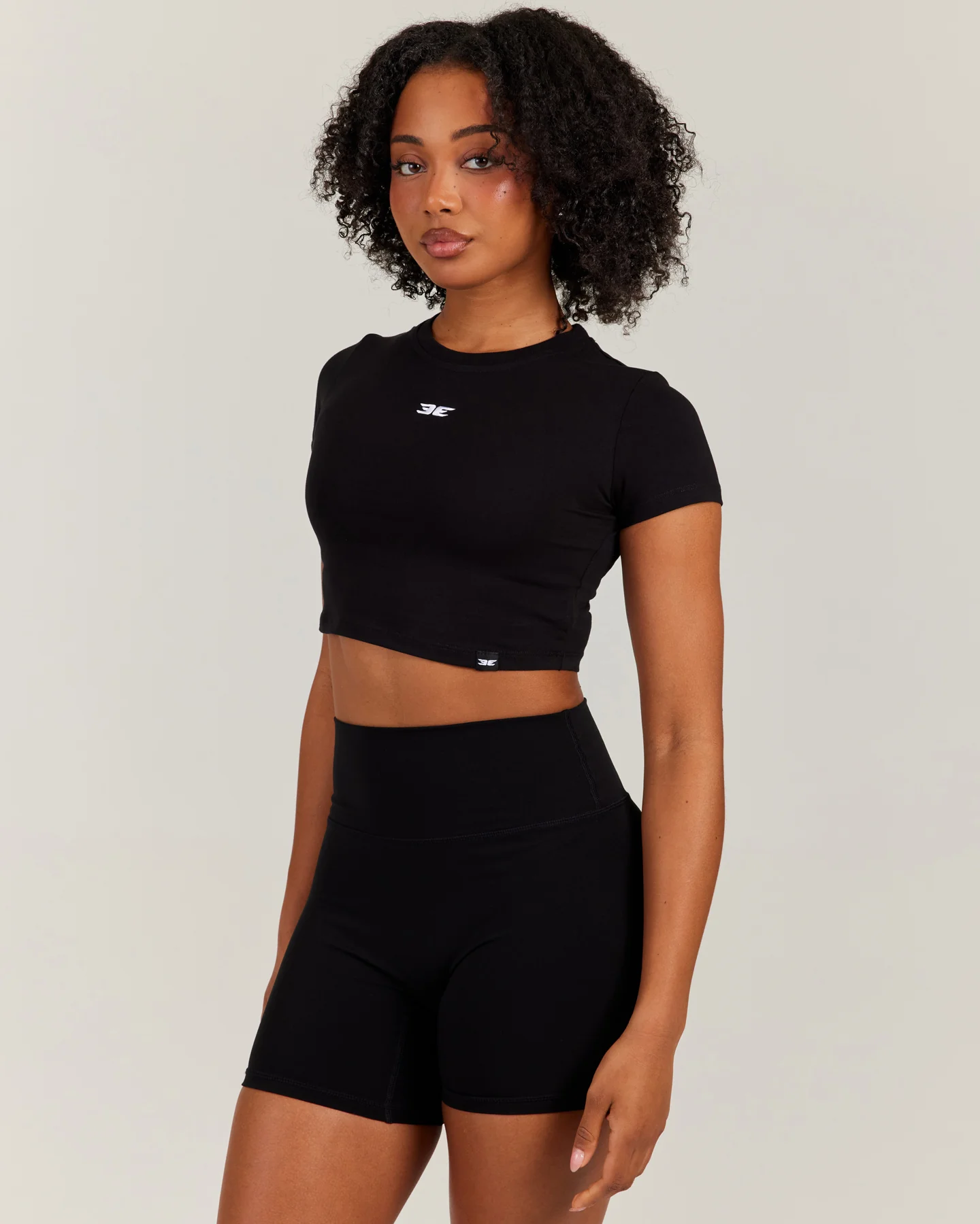 Elite Crop Tee - Black - Image 3