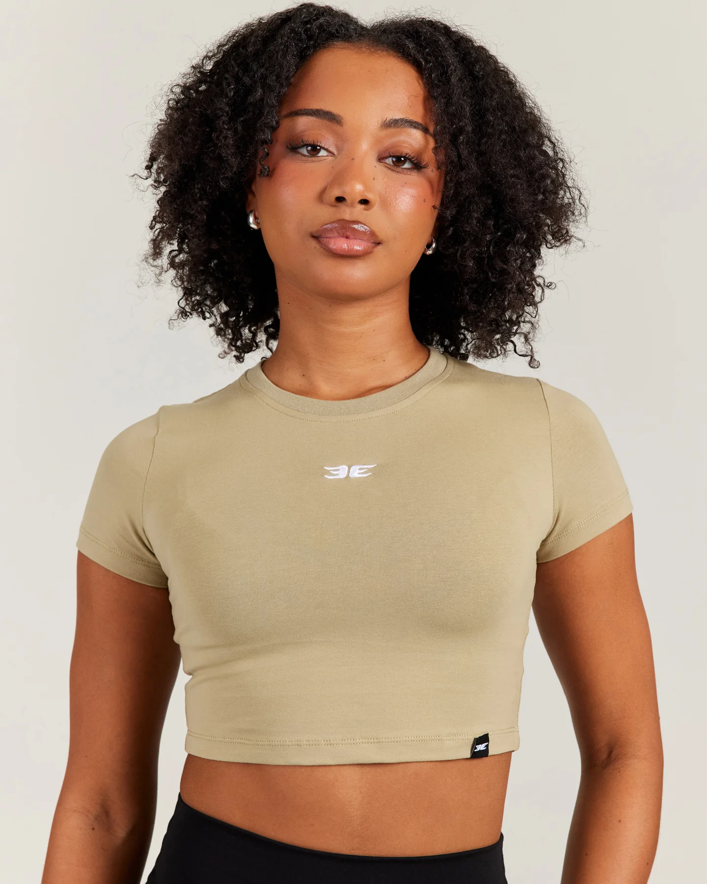 Elite Crop Tee - Sage - Image 4