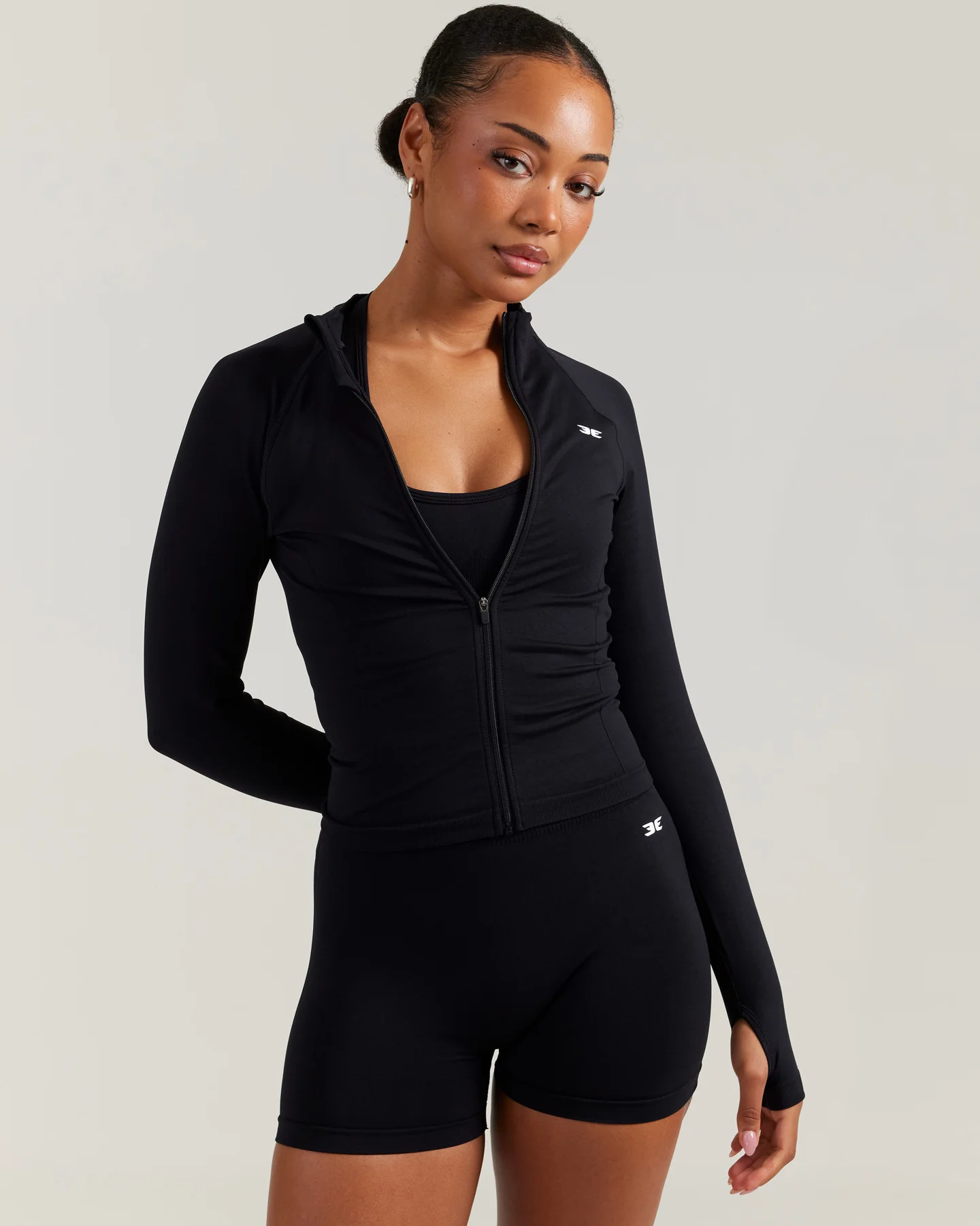 Elite Seamless Jacket - Black - Image 4