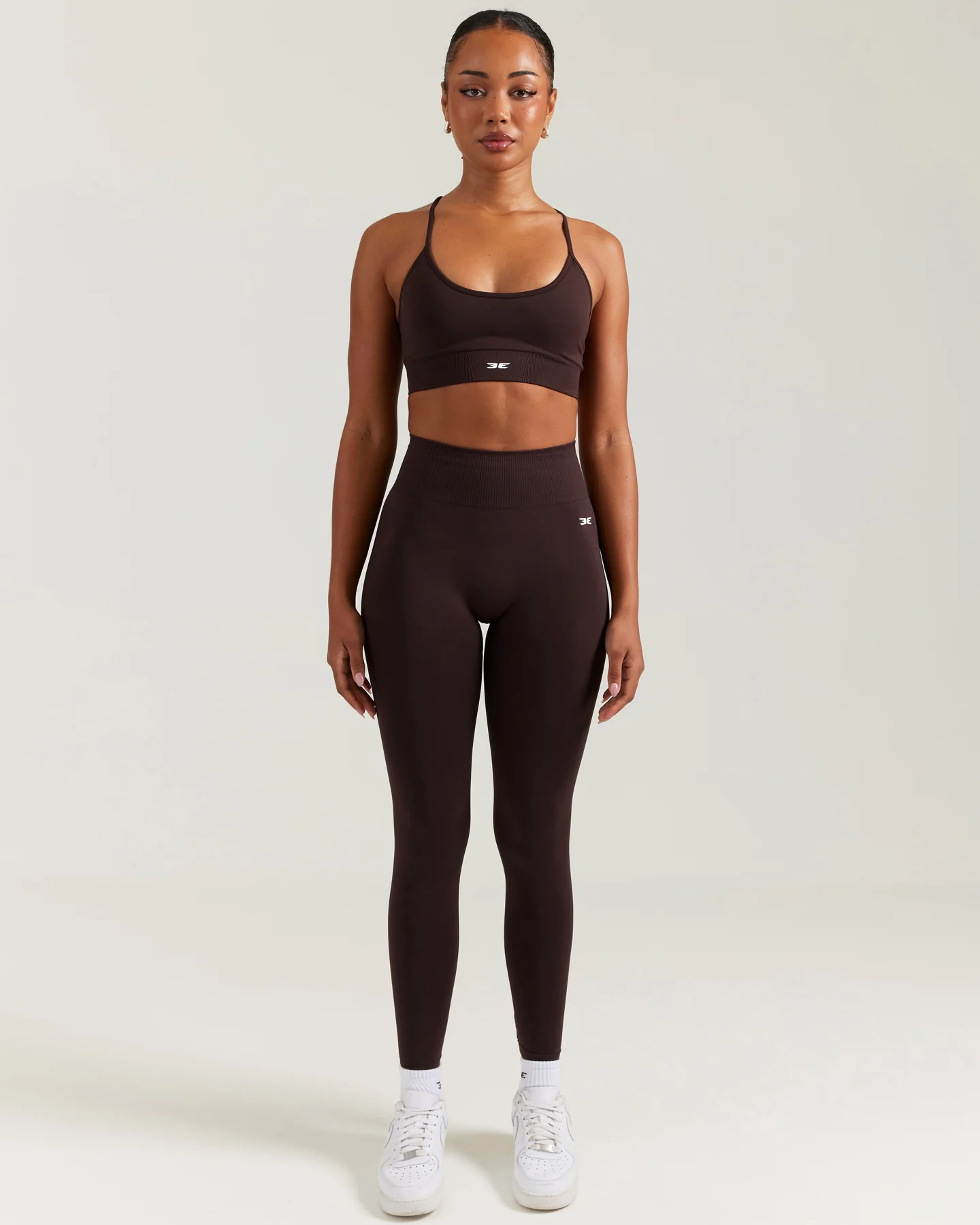 Elite Seamless Leggings - Espresso - Image 4