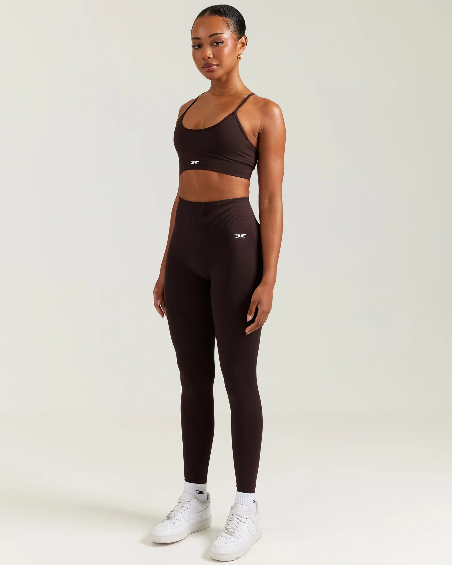 Elite Seamless Leggings - Espresso - Image 5