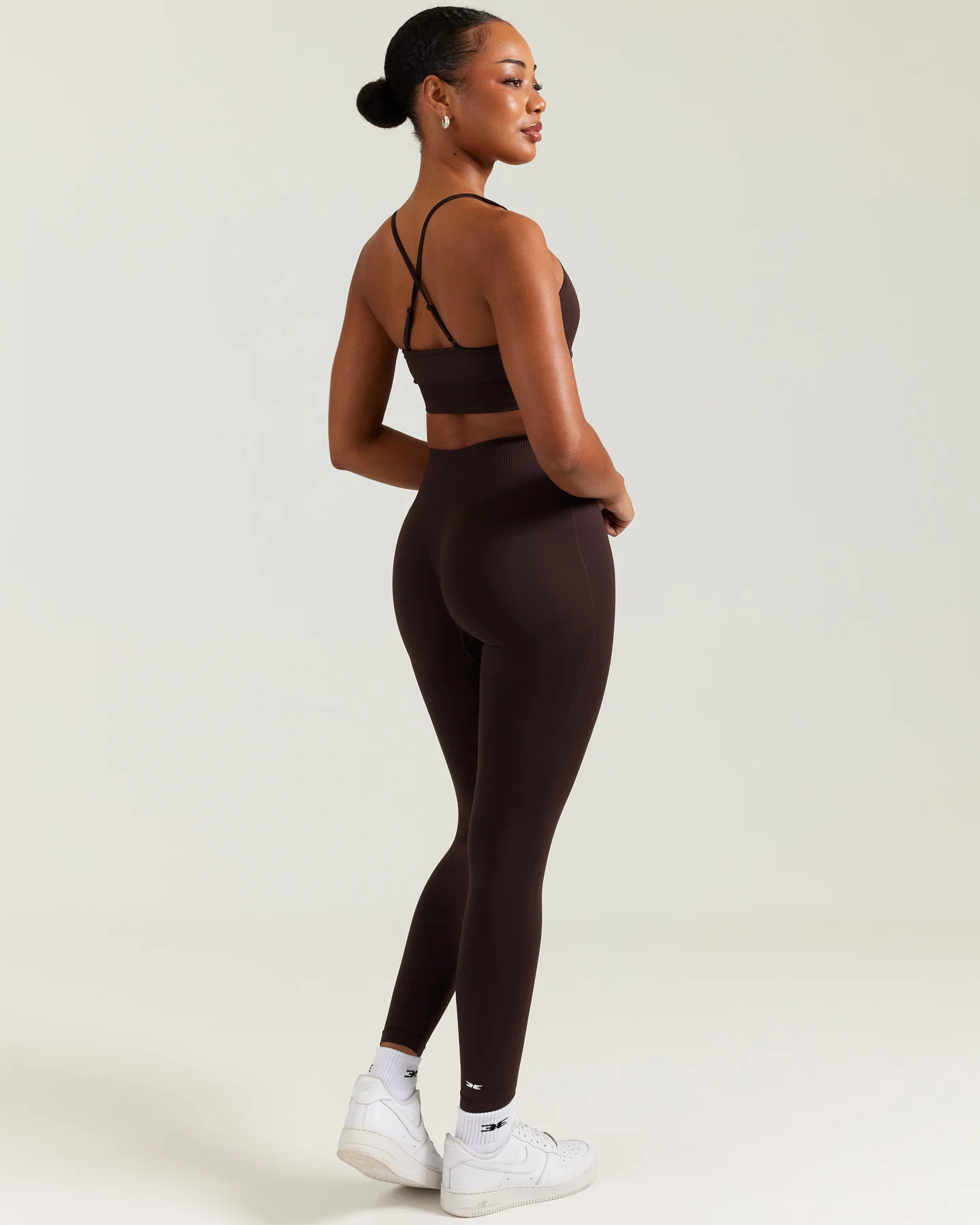 Elite Seamless Leggings - Espresso - Image 6