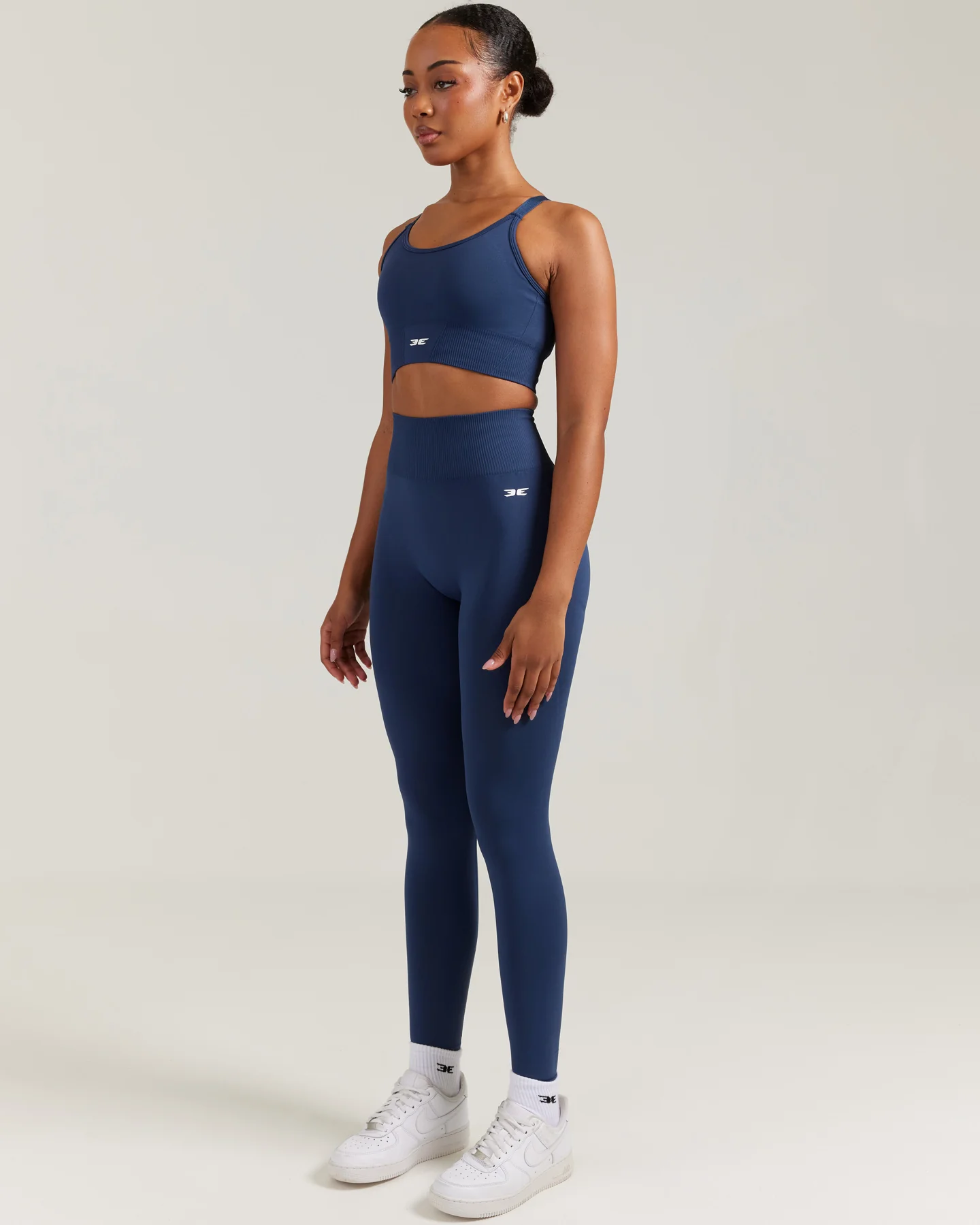 Elite Seamless Leggings - Navy - Image 5