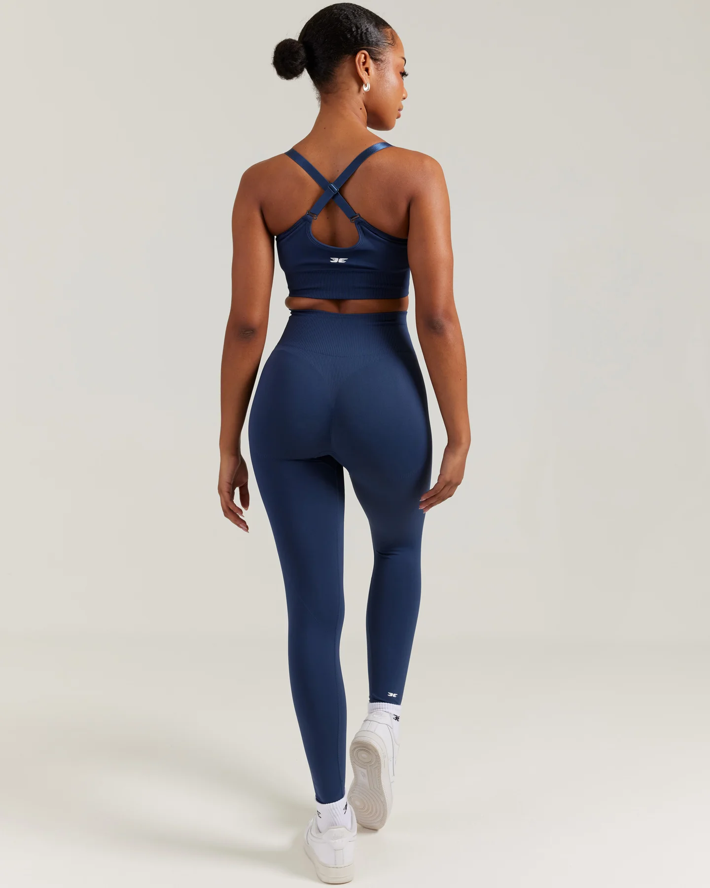 Elite Seamless Leggings - Navy - Image 6