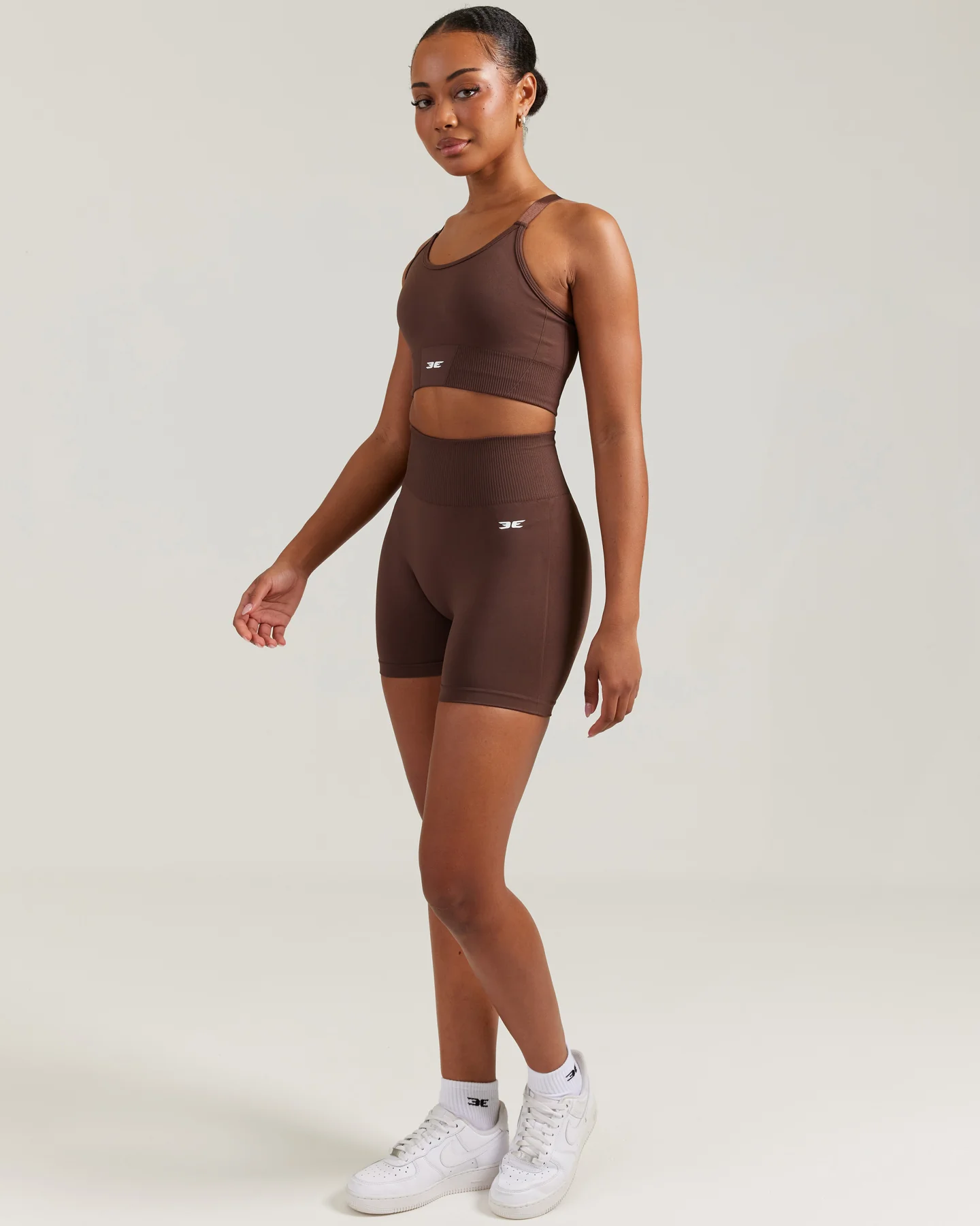 Elite Seamless Shorts - Chocolate - Image 5