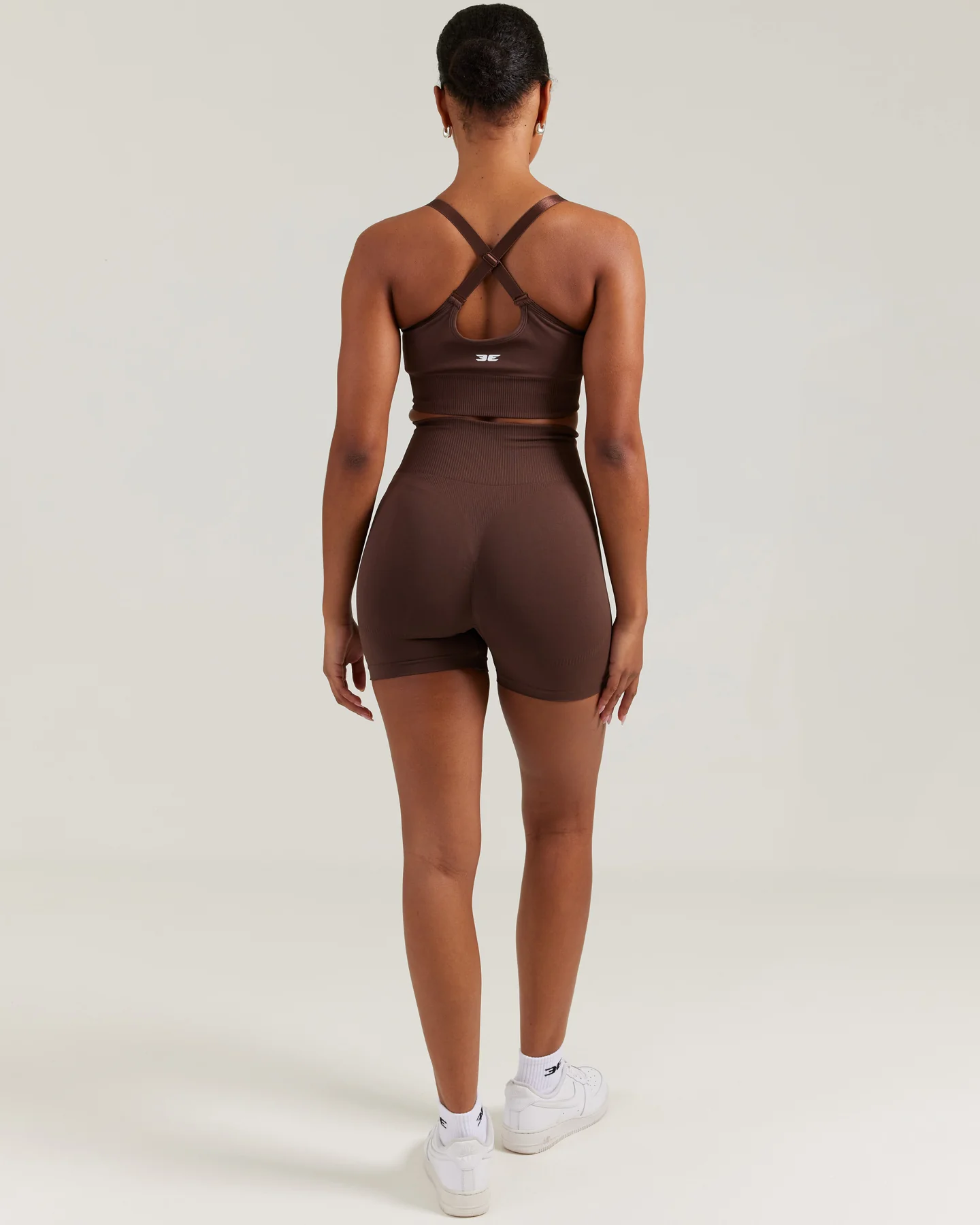 Elite Seamless Shorts - Chocolate - Image 6