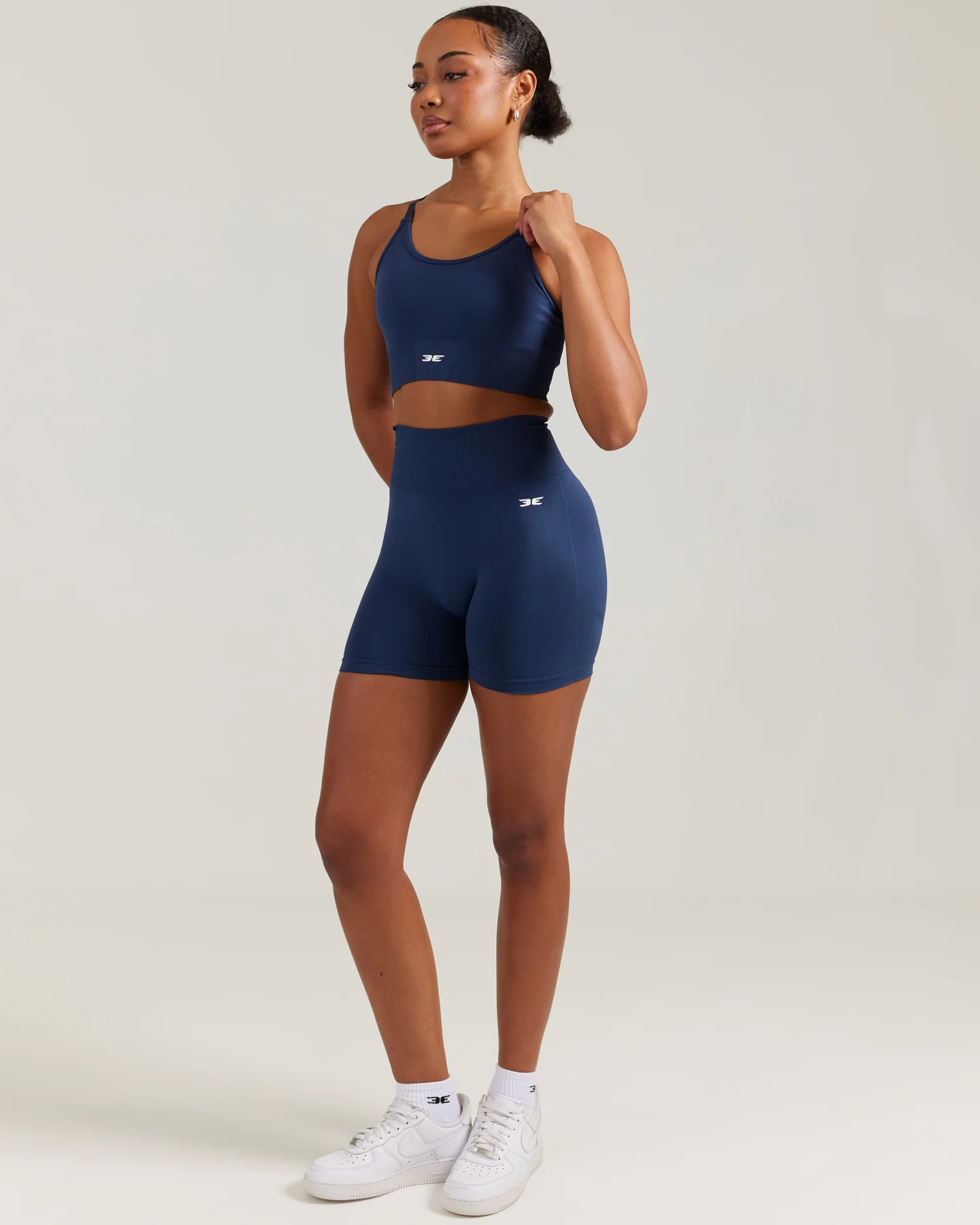 Elite Seamless Shorts - Navy - Image 5