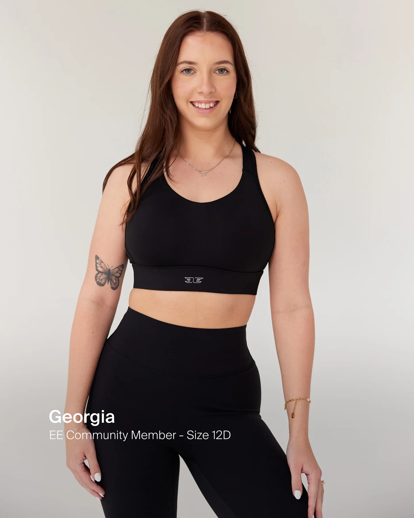 High Support Performance Bra - Black - Image 6