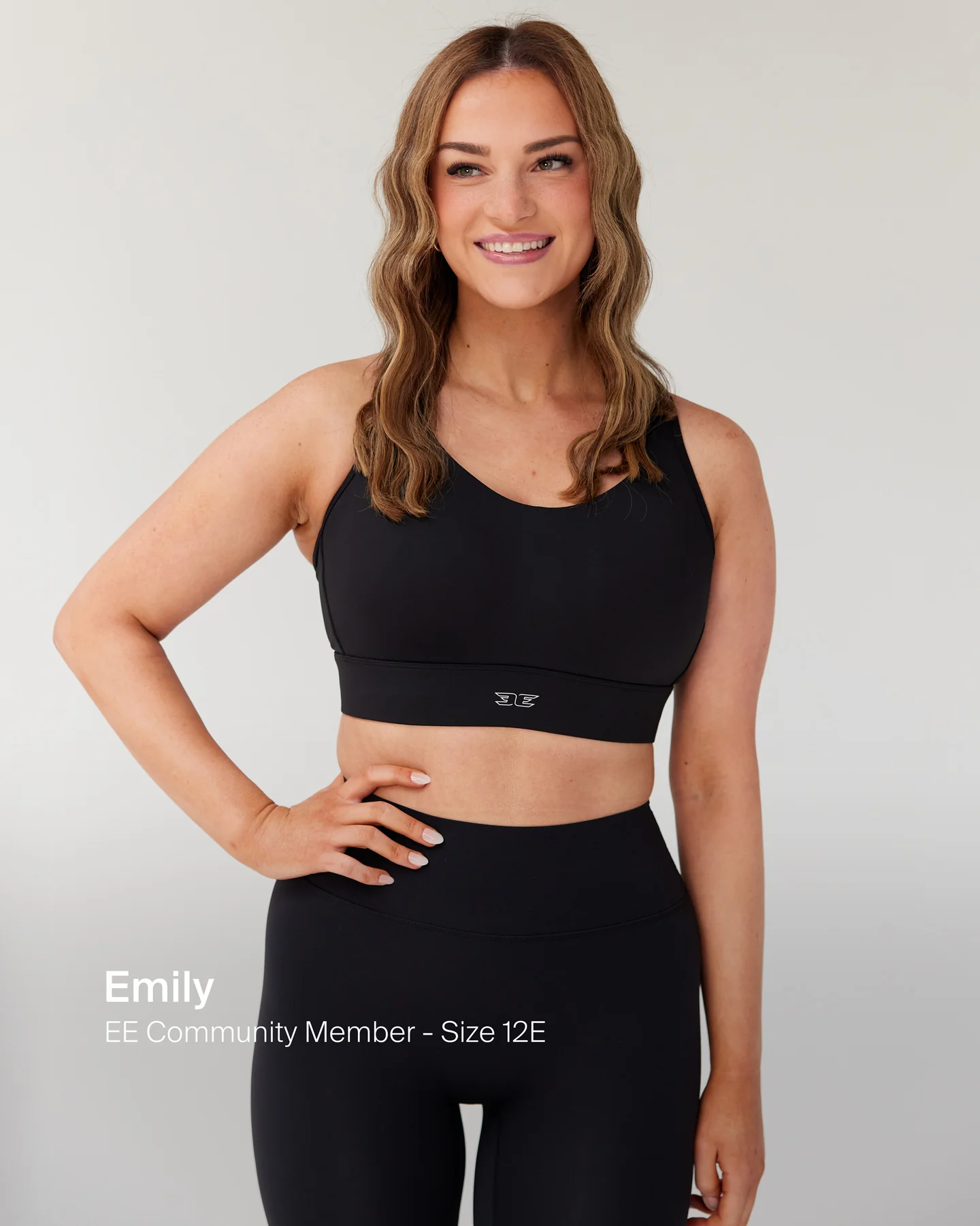 High Support Performance Bra - Black - Image 9