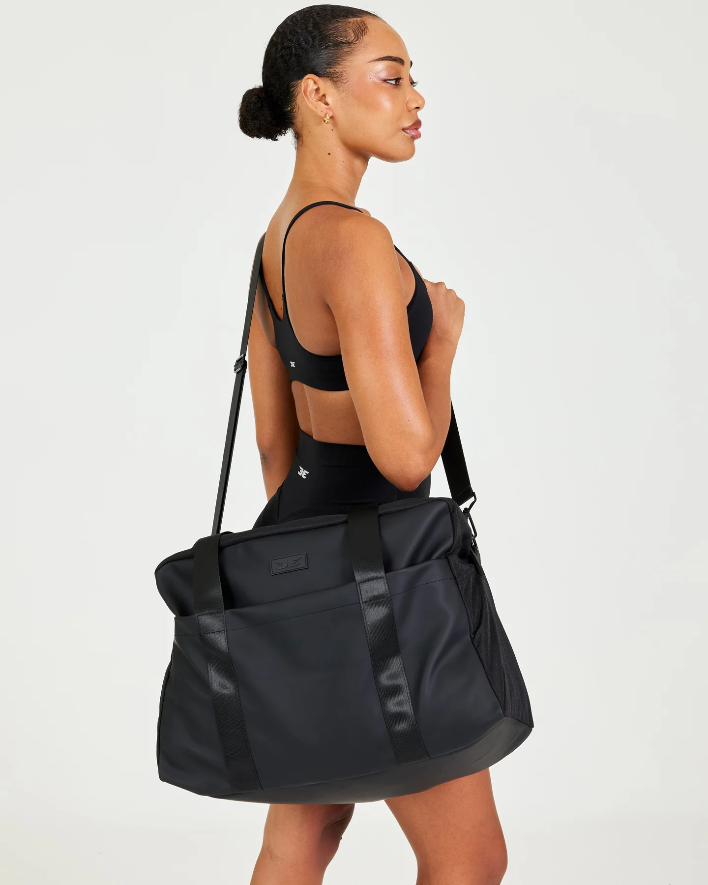 Large Essentials Bag - Black - Image 5