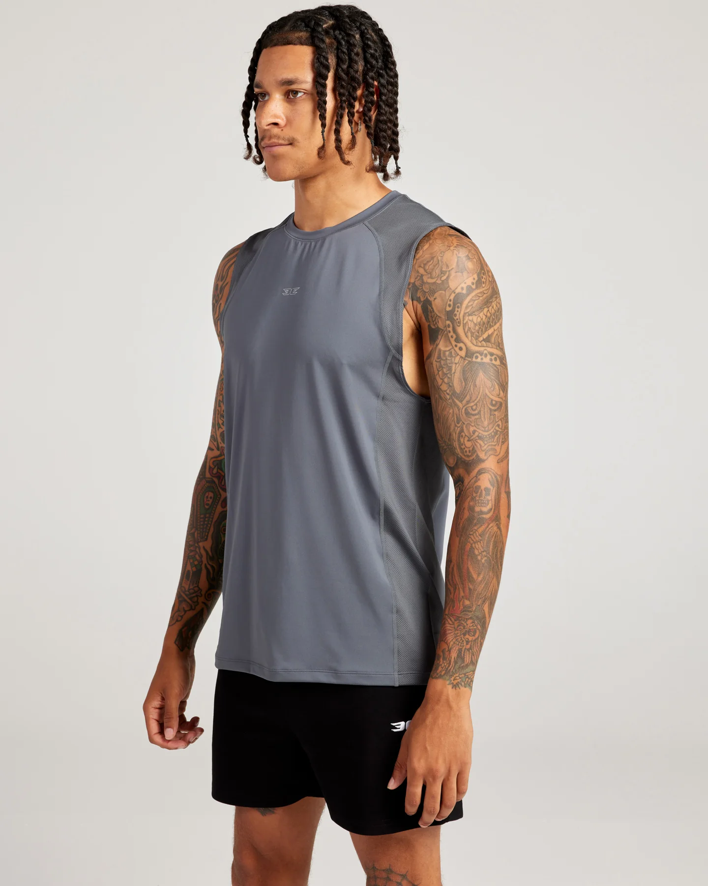 Men's ProSport Tank - Grey - Image 3