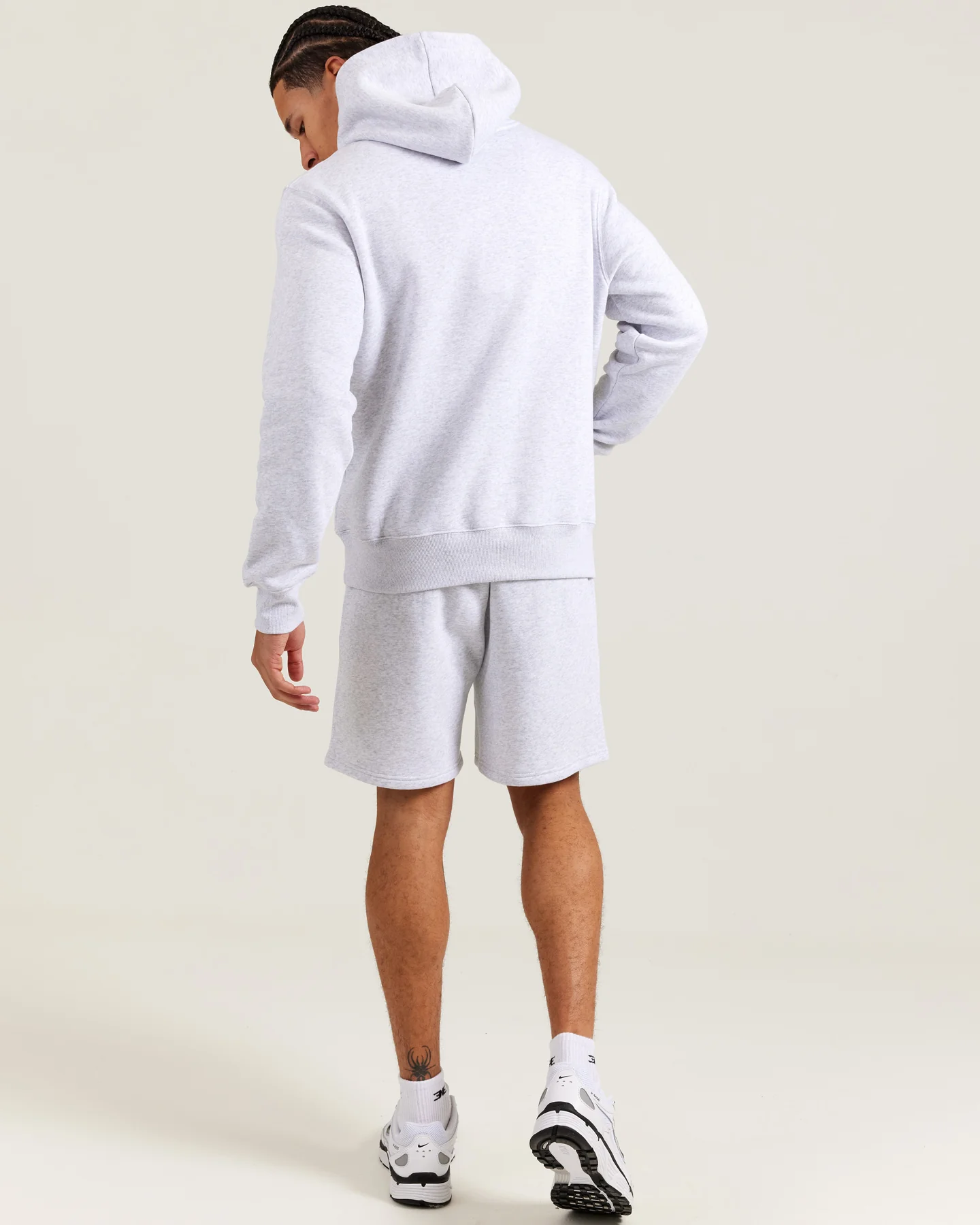 Omni Men's Shorts - Grey Marle/Cherry Cola - Image 6