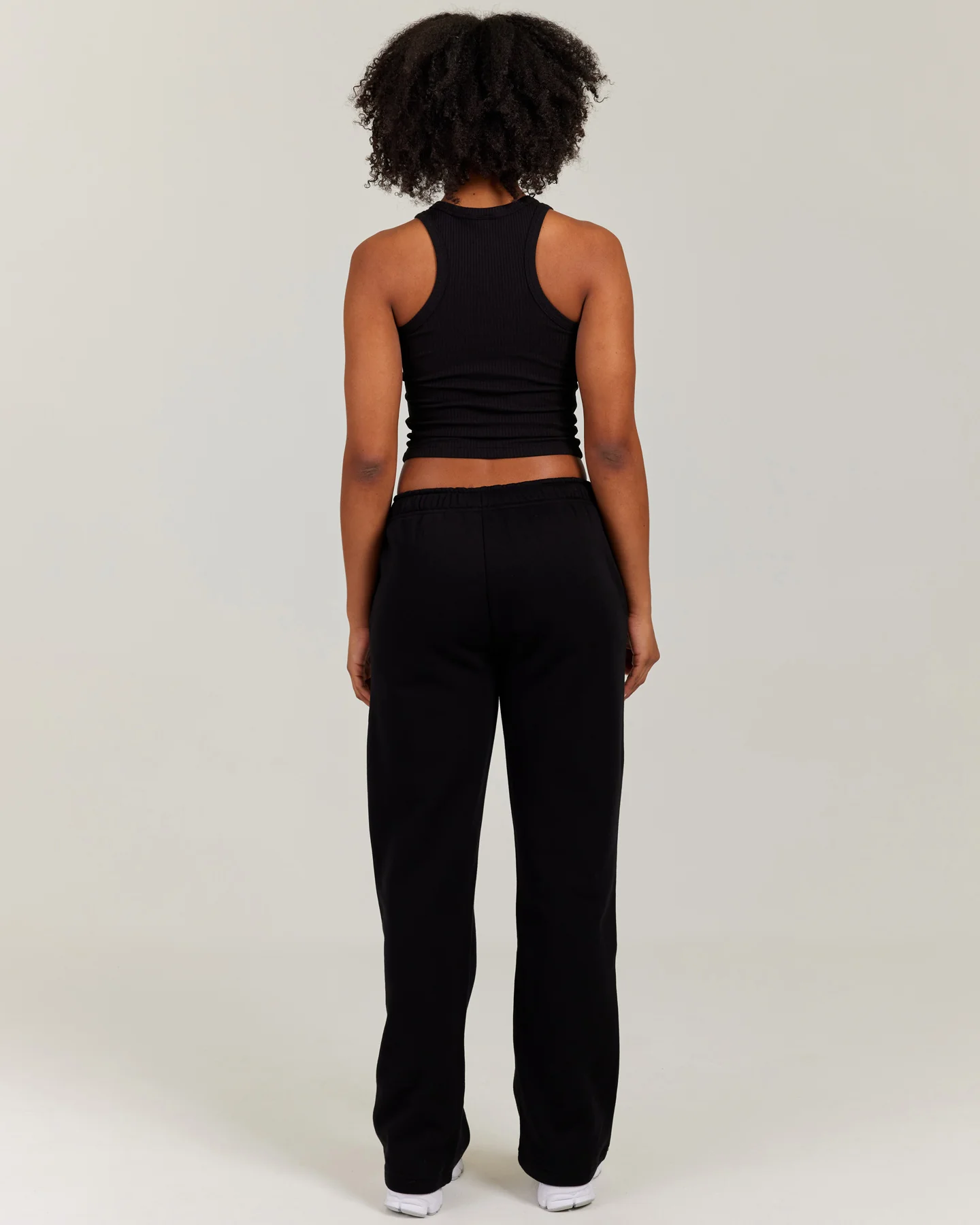 Omni Straight Leg Trackpants - Black - Image 6