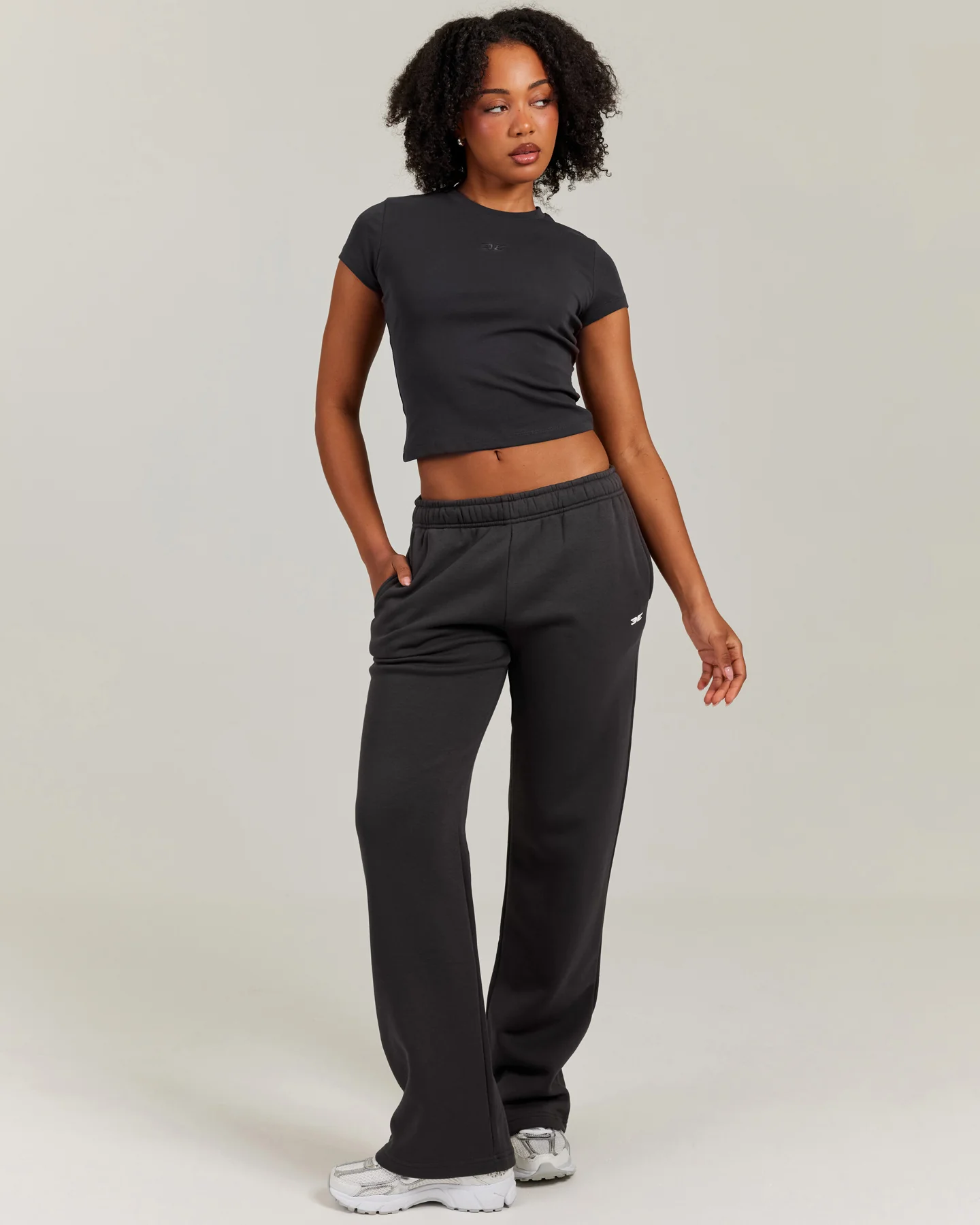 Omni Straight Leg Trackpants - Charcoal - Image 4
