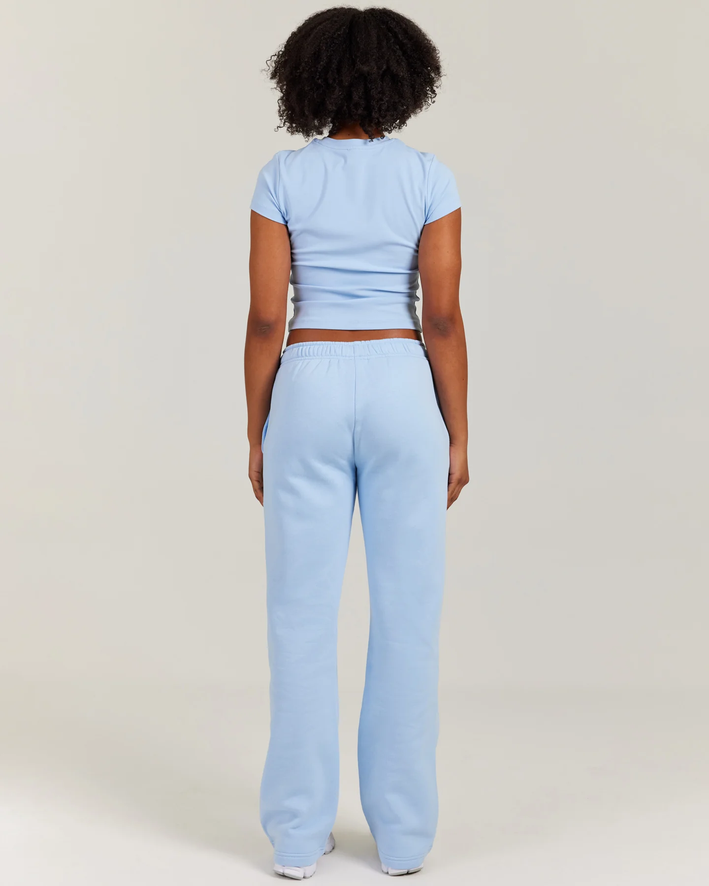 Omni Straight Leg Trackpants - Light Blue - Image 6