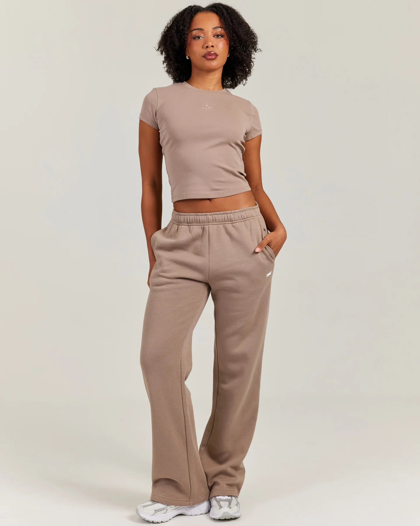 Omni Straight Leg Trackpants - Toasted Cashew - Image 4