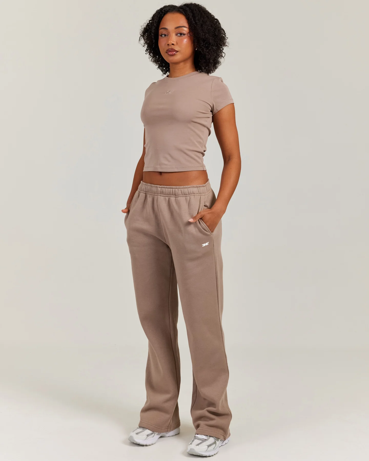 Omni Straight Leg Trackpants - Toasted Cashew - Image 5