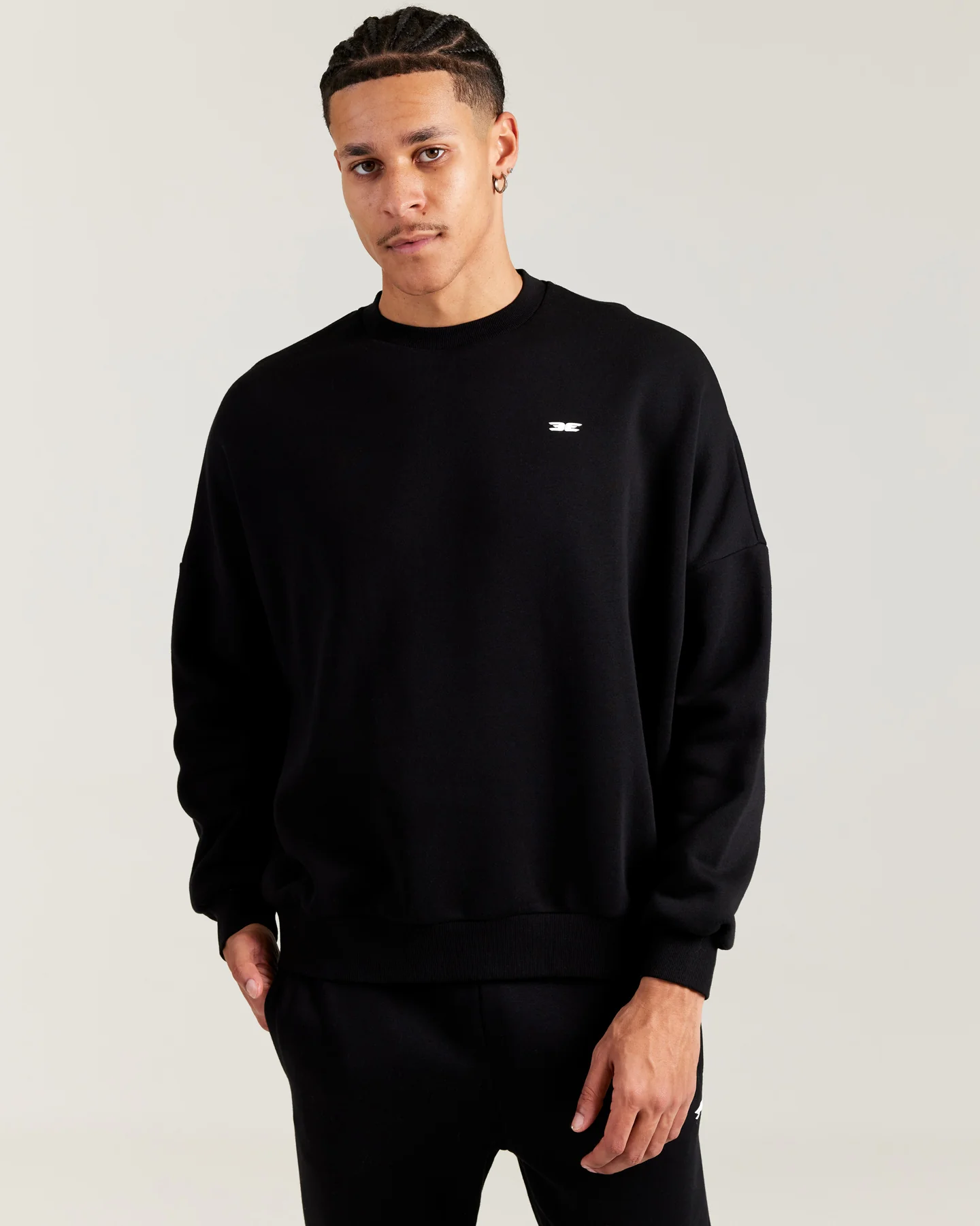 Omni Unisex Crewneck - Black - Image 6